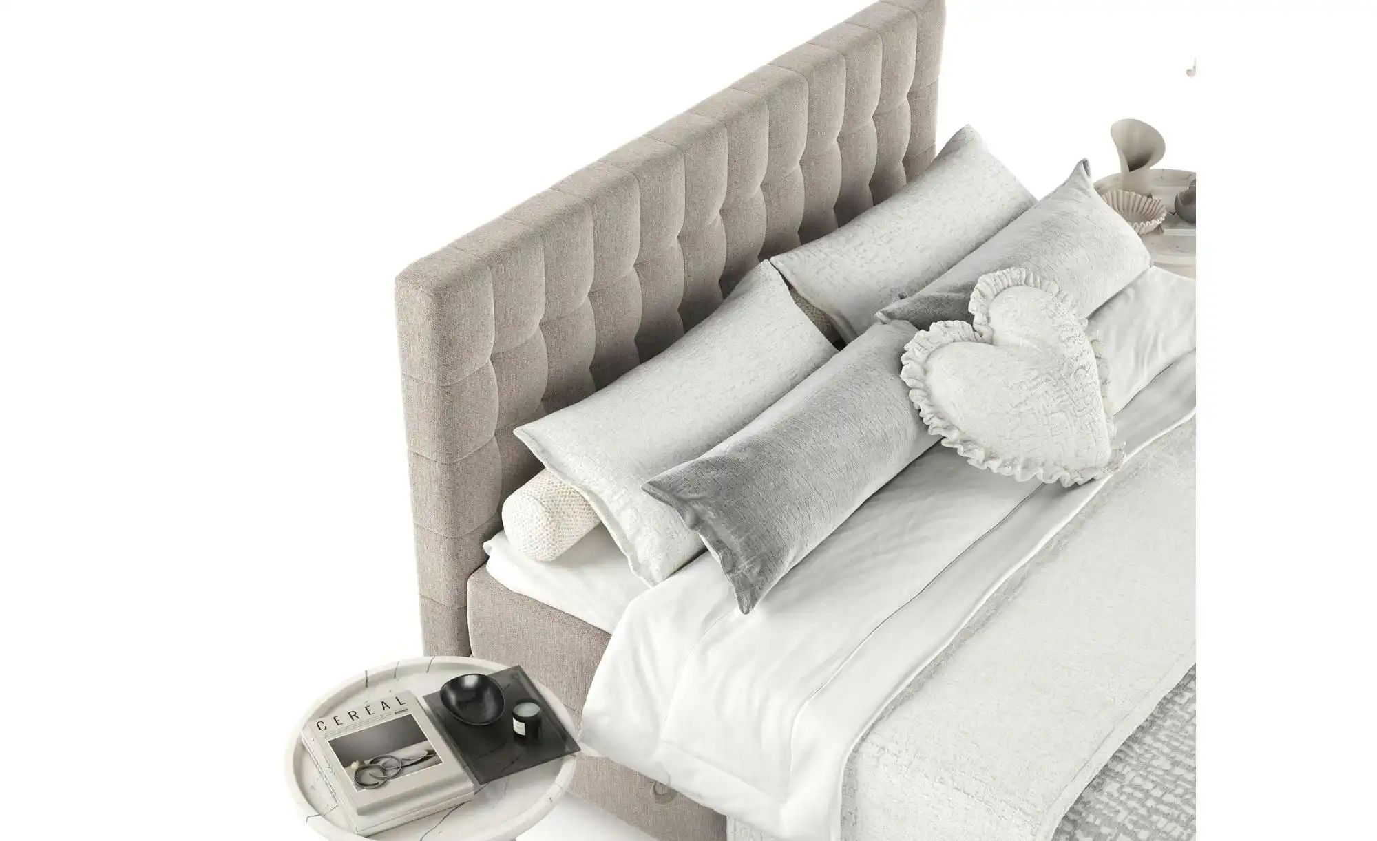 Boxspringbett mit Stauraum   ¦ braun ¦ Maße (cm): B: 162 H: 114 Betten > Ko günstig online kaufen