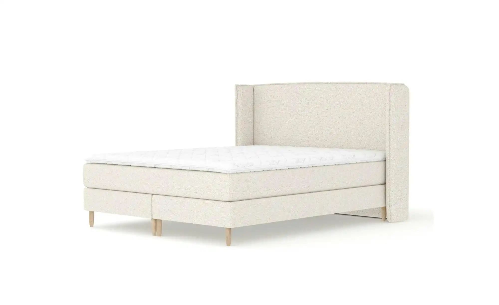 Boxspringbett ¦ creme ¦ Maße (cm): B: 158 H: 117 Betten > Komfortbetten - günstig online kaufen