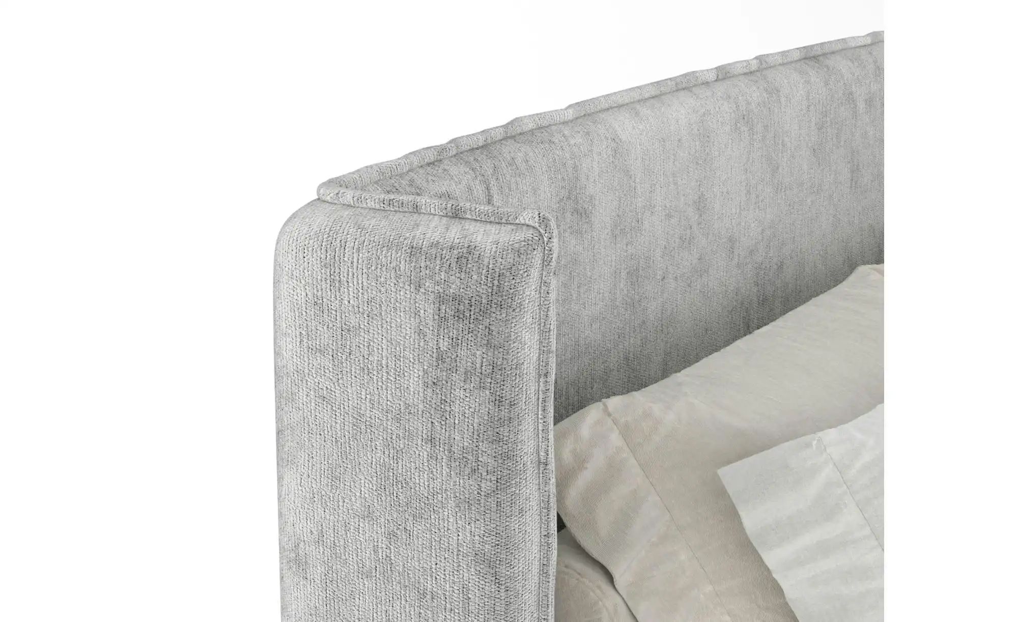 Polsterbett   ¦ grau ¦ Maße (cm): B: 158 H: 117 Betten > Komfortbetten - Hö günstig online kaufen