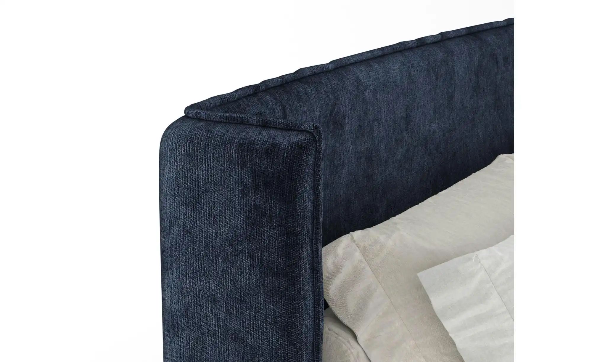 Polsterbett   ¦ blau ¦ Maße (cm): B: 198 H: 117 Betten > Komfortbetten - Hö günstig online kaufen