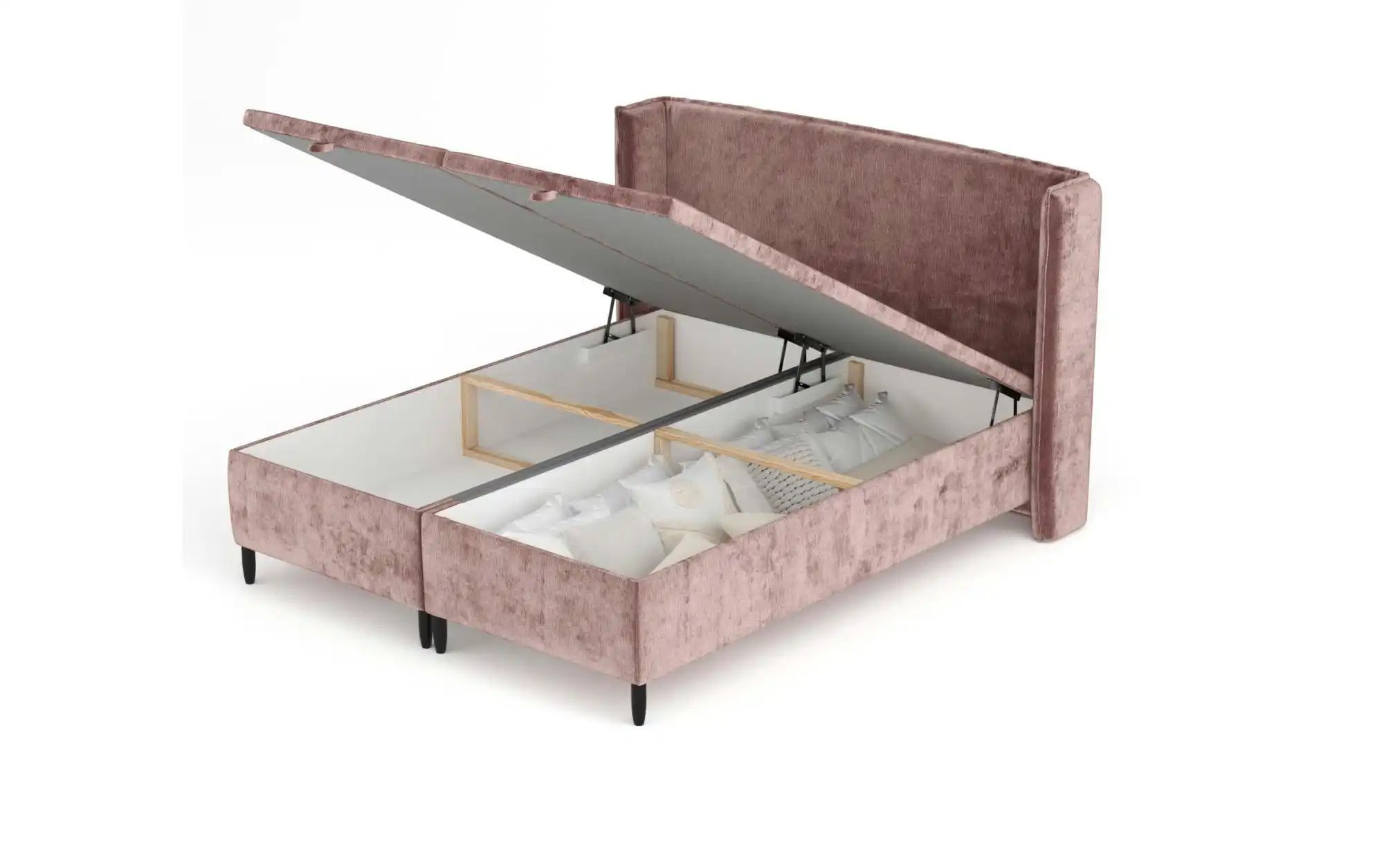 Polsterbett   ¦ rosa/pink ¦ Maße (cm): B: 198 H: 117 Betten > Komfortbetten günstig online kaufen