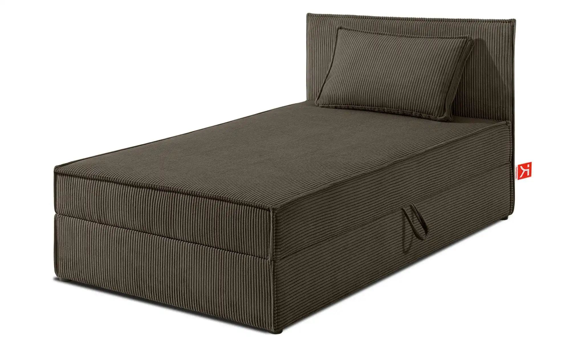 KONSIMO Boxbett mit Stauraum  H2 Roti ¦ braun ¦ Maße (cm): B: 95 H: 89 Bett günstig online kaufen