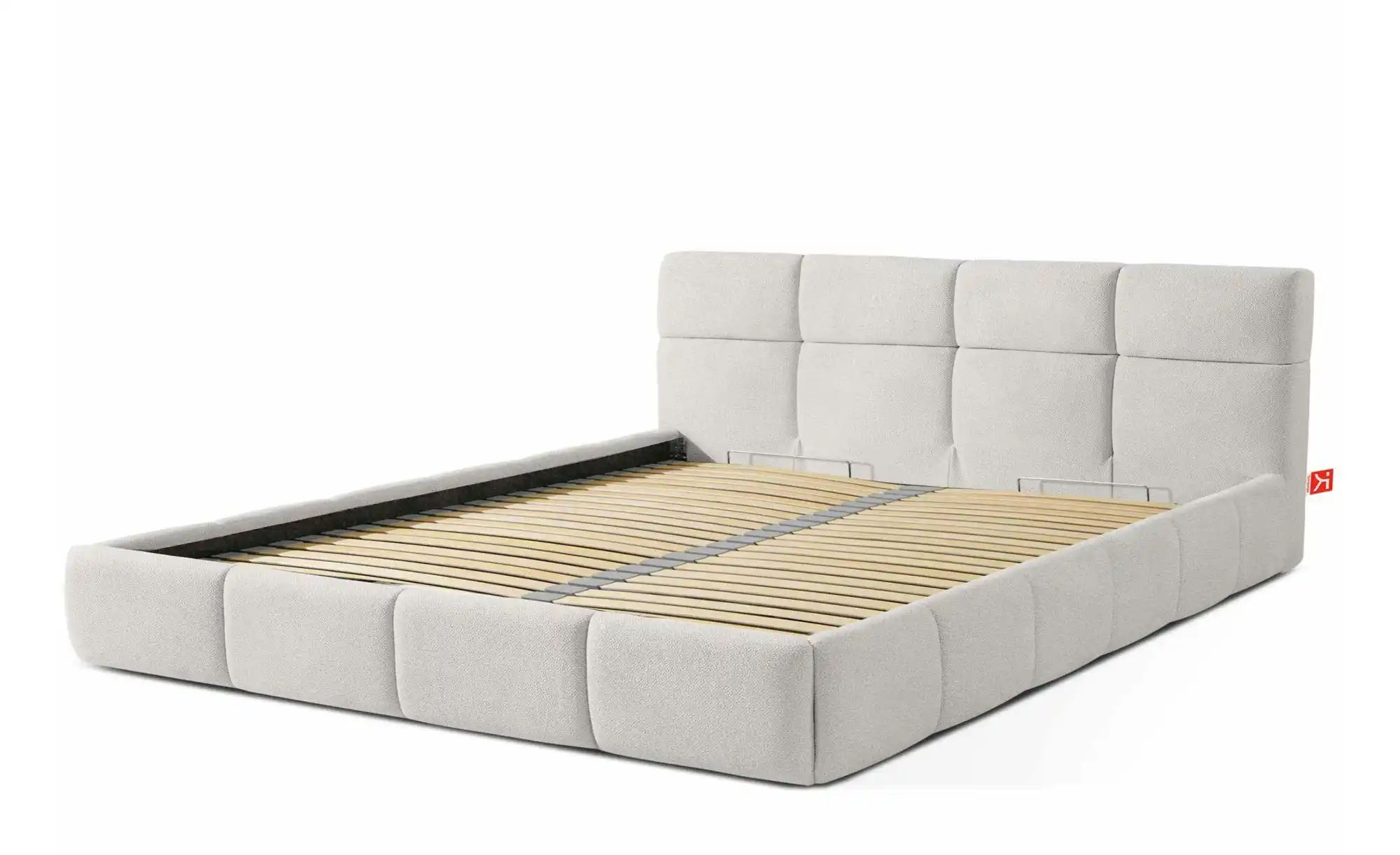 KONSIMO Polsterbett  Altos ¦ weiß ¦ Maße (cm): B: 196 H: 96 Betten > Polste günstig online kaufen