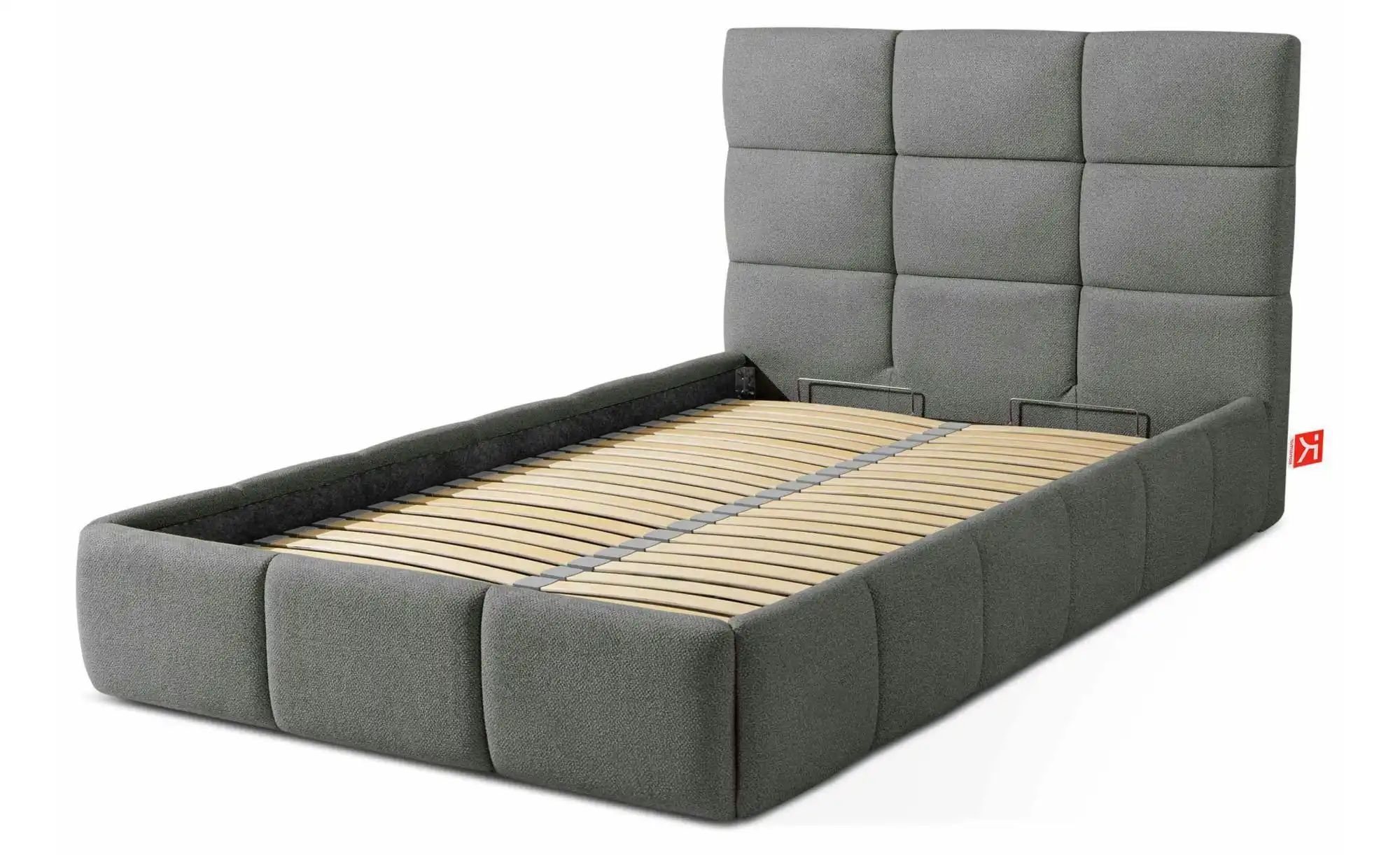 KONSIMO Polsterbett  Altos ¦ grau ¦ Maße (cm): B: 136 H: 115 Betten > Polst günstig online kaufen