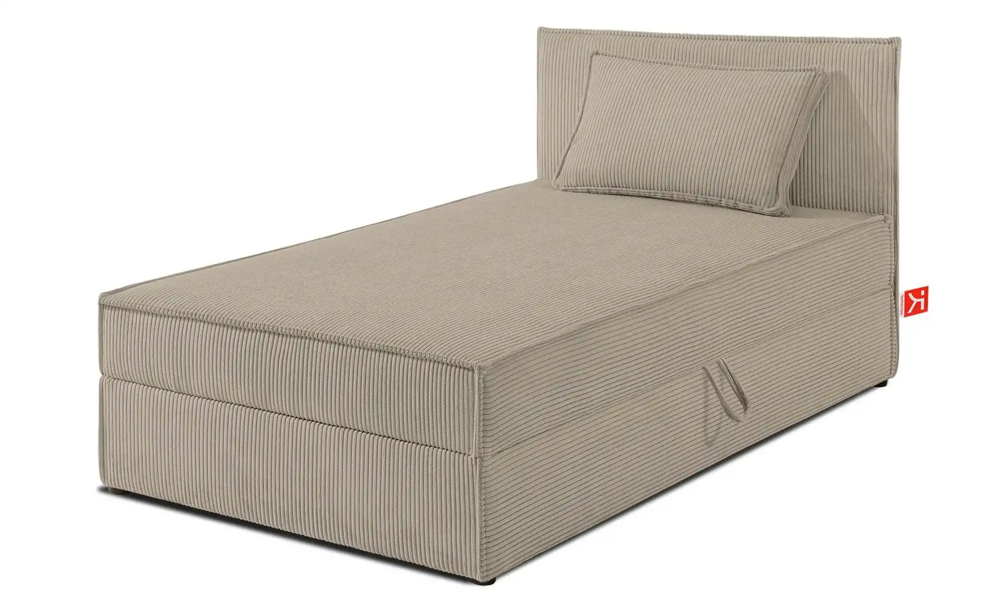 KONSIMO Boxbett mit Stauraum  H2 Roti ¦ beige ¦ Maße (cm): B: 95 H: 89 Bett günstig online kaufen