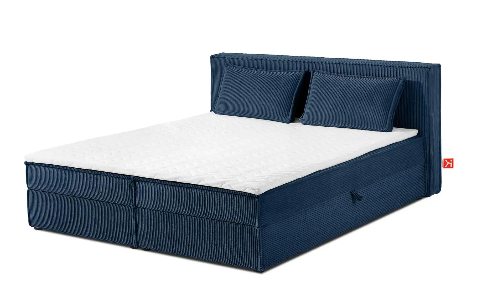 KONSIMO Boxbett  Roti ¦ blau ¦ Maße (cm): B: 185 H: 95 Betten > Polsterbett günstig online kaufen