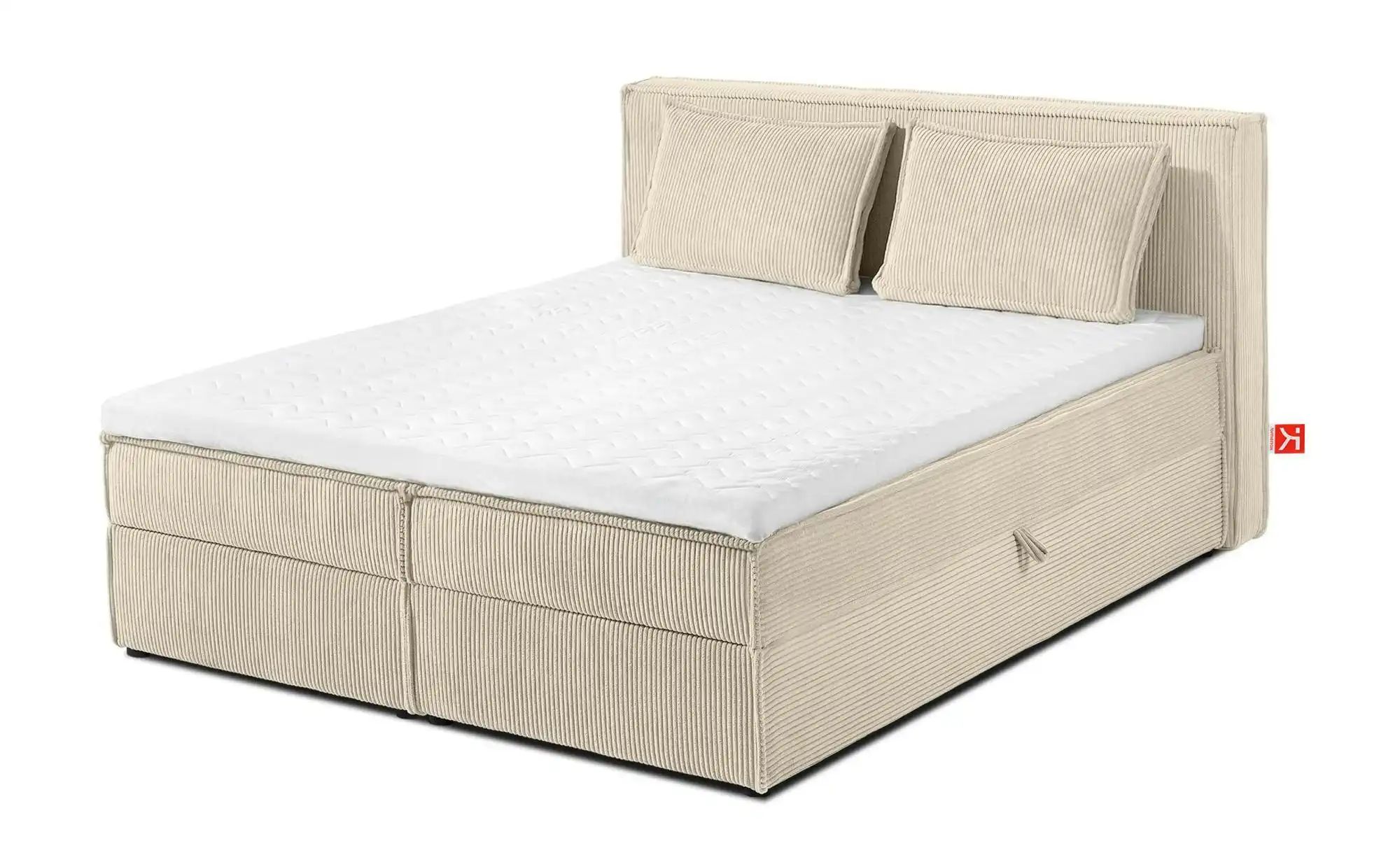 KONSIMO Boxbett  Roti ¦ creme ¦ Maße (cm): B: 145 H: 95 Betten > Polsterbet günstig online kaufen