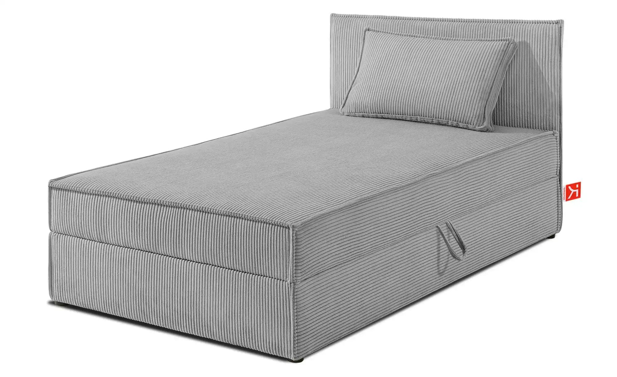 KONSIMO Boxbett mit Stauraum  H2 Roti ¦ grau ¦ Maße (cm): B: 105 H: 89 Bett günstig online kaufen