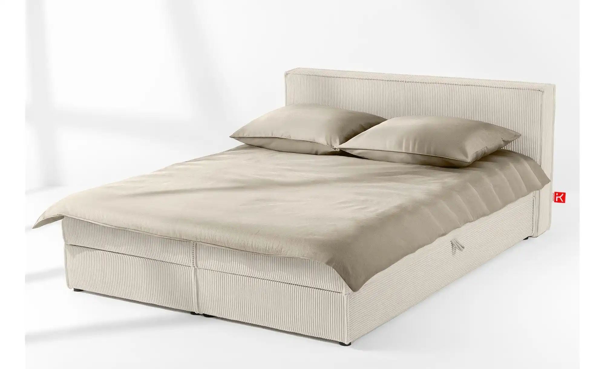 KONSIMO Boxbett  Roti ¦ creme ¦ Maße (cm): B: 185 H: 95 Betten > Polsterbet günstig online kaufen