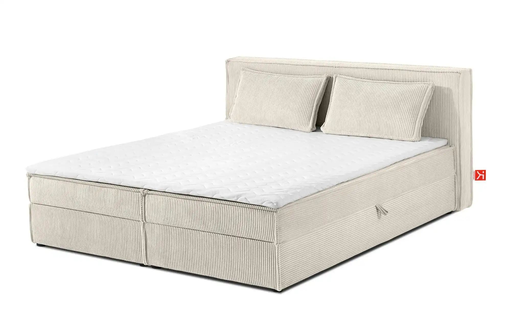 KONSIMO Boxbett  Roti ¦ creme ¦ Maße (cm): B: 185 H: 95 Betten > Polsterbet günstig online kaufen