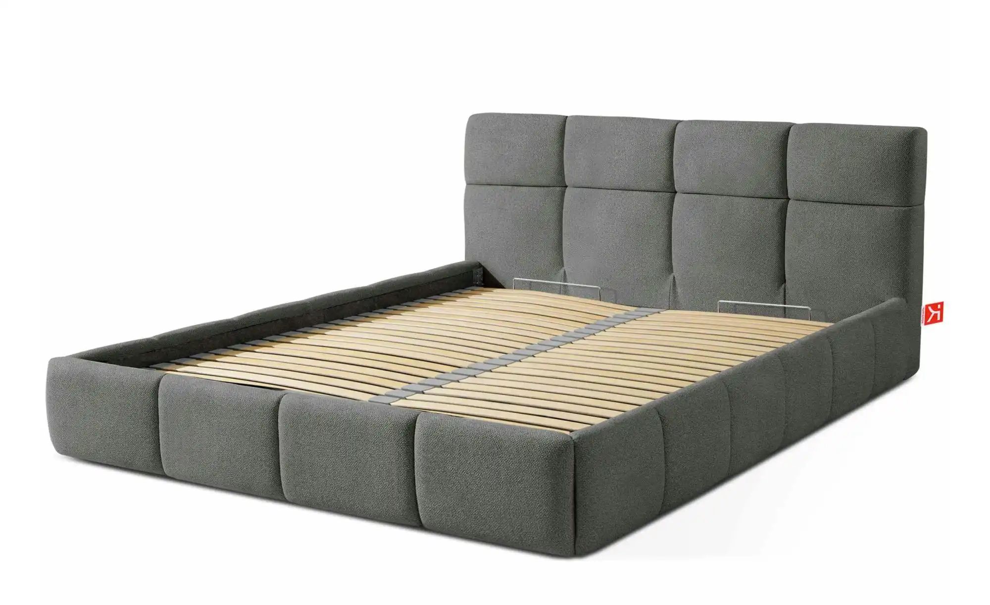 KONSIMO Polsterbett  Altos ¦ grau ¦ Maße (cm): B: 156 H: 96 Betten > Polste günstig online kaufen