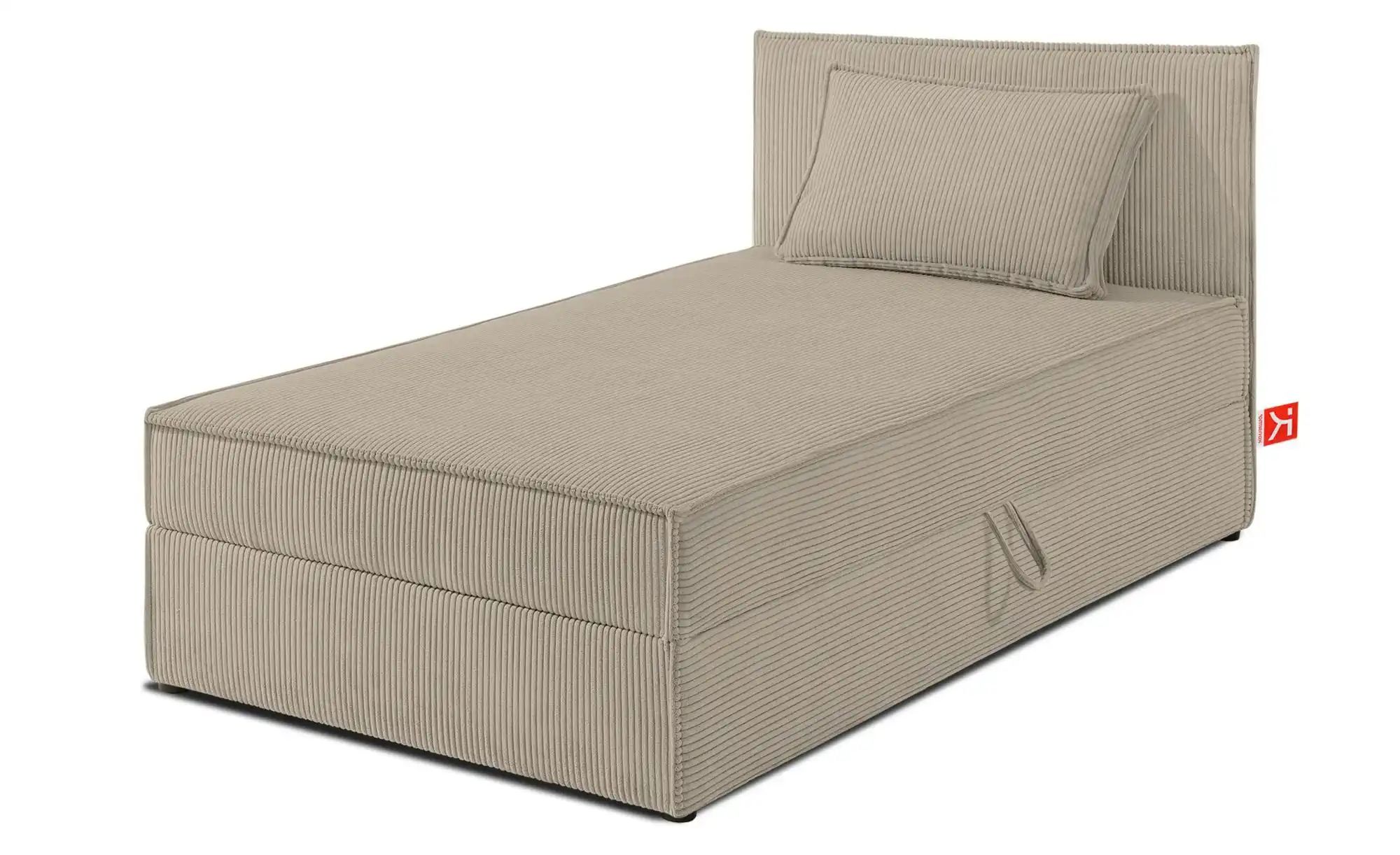 KONSIMO Boxbett mit Stauraum  H2 Roti ¦ beige ¦ Maße (cm): B: 85 H: 89 Bett günstig online kaufen