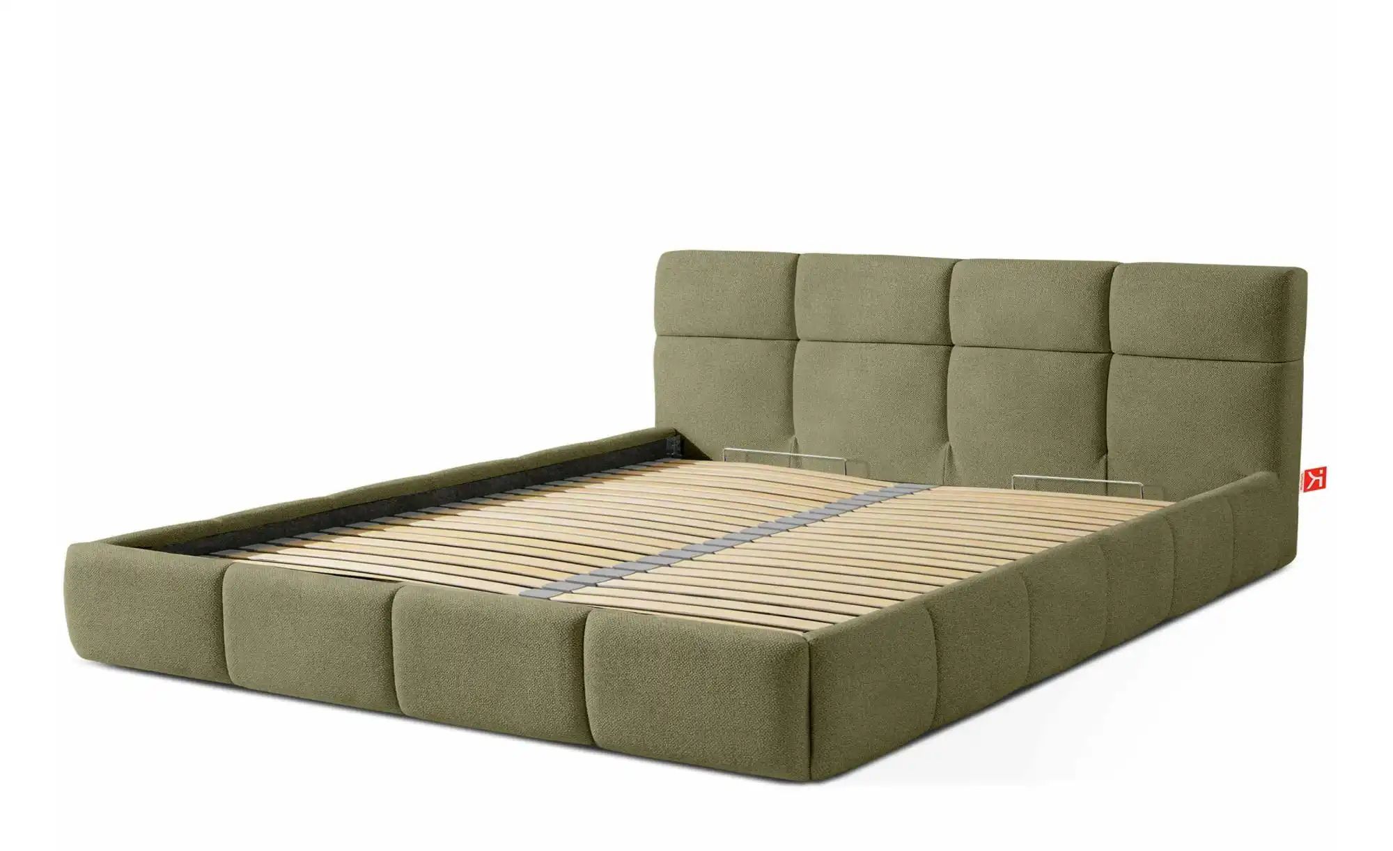 KONSIMO Polsterbett  Altos ¦ grün ¦ Maße (cm): B: 196 H: 96 Betten > Polste günstig online kaufen