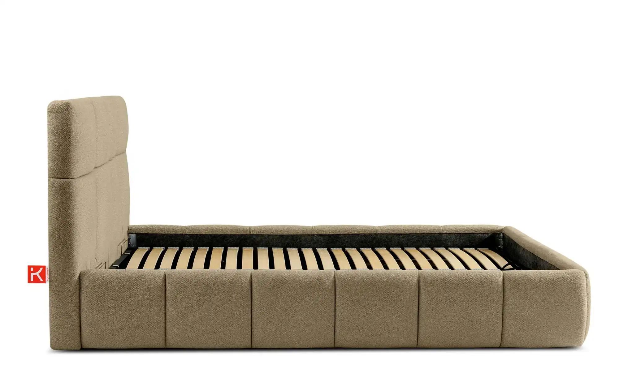 KONSIMO Polsterbett  Altos ¦ beige ¦ Maße (cm): B: 176 H: 96 Betten > Polst günstig online kaufen