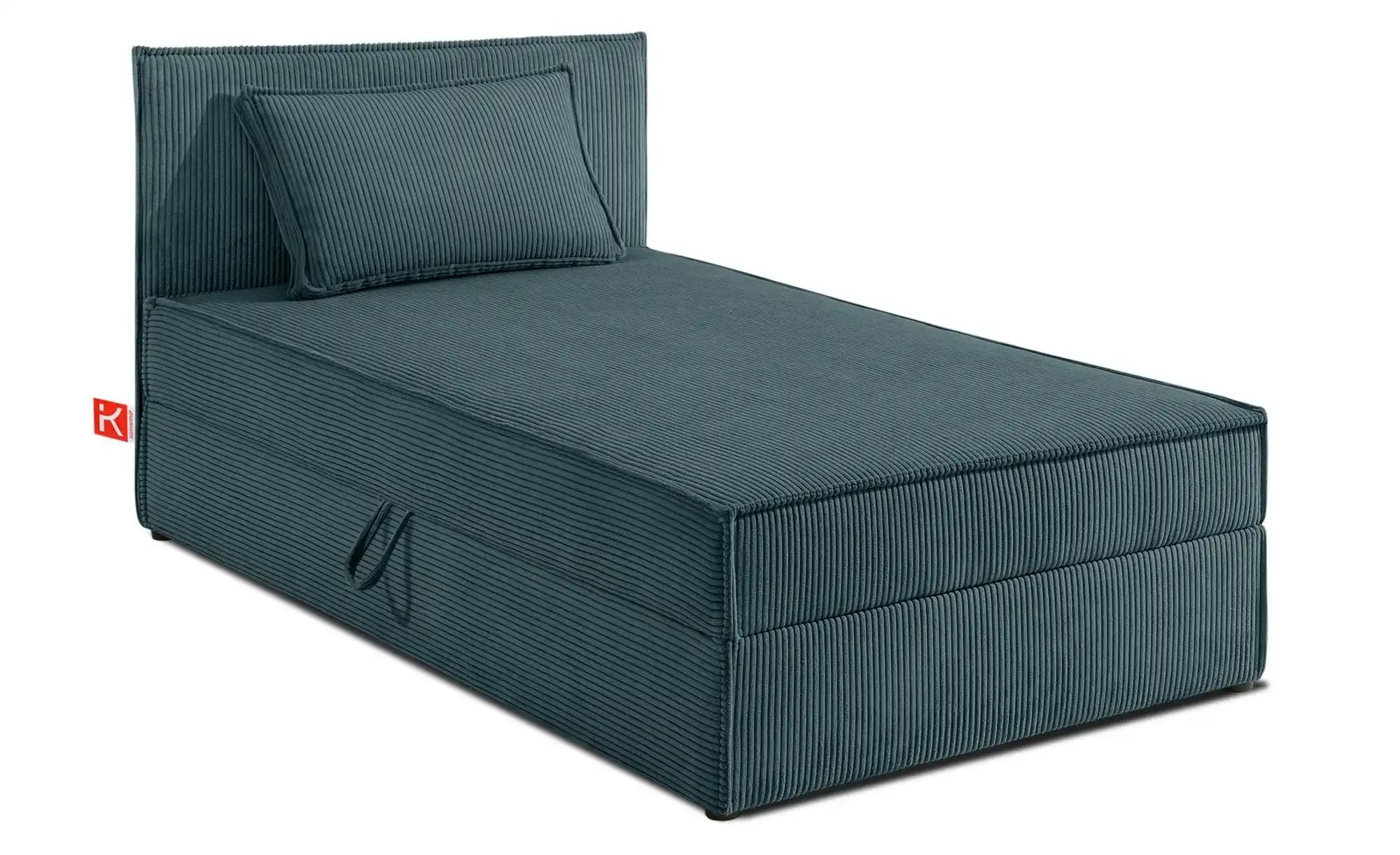 KONSIMO Boxbett mit Stauraum  H2 Roti ¦ blau ¦ Maße (cm): B: 95 H: 89 Bette günstig online kaufen