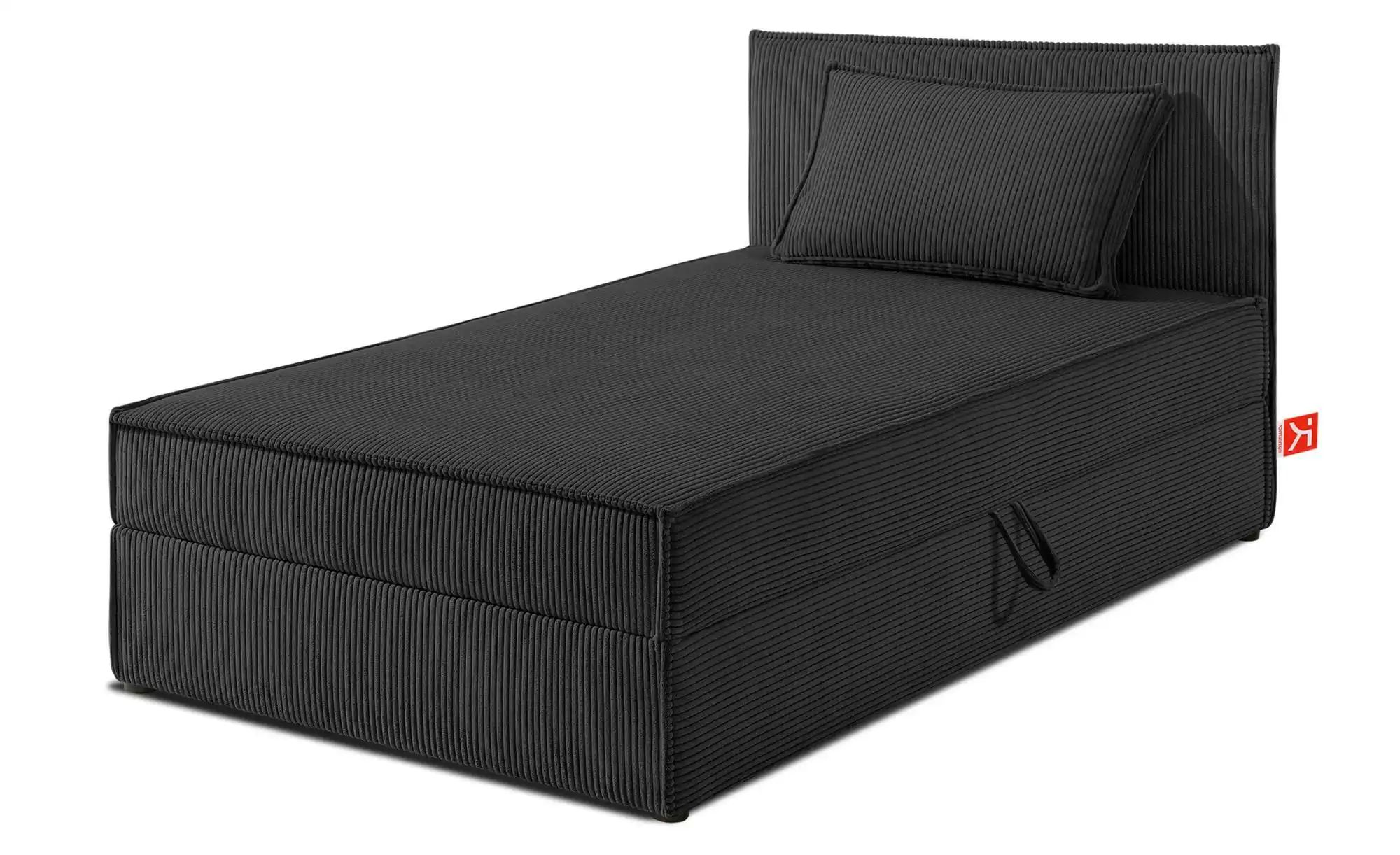 KONSIMO Boxbett mit Stauraum  H2 Roti ¦ grau ¦ Maße (cm): B: 105 H: 89 Bett günstig online kaufen