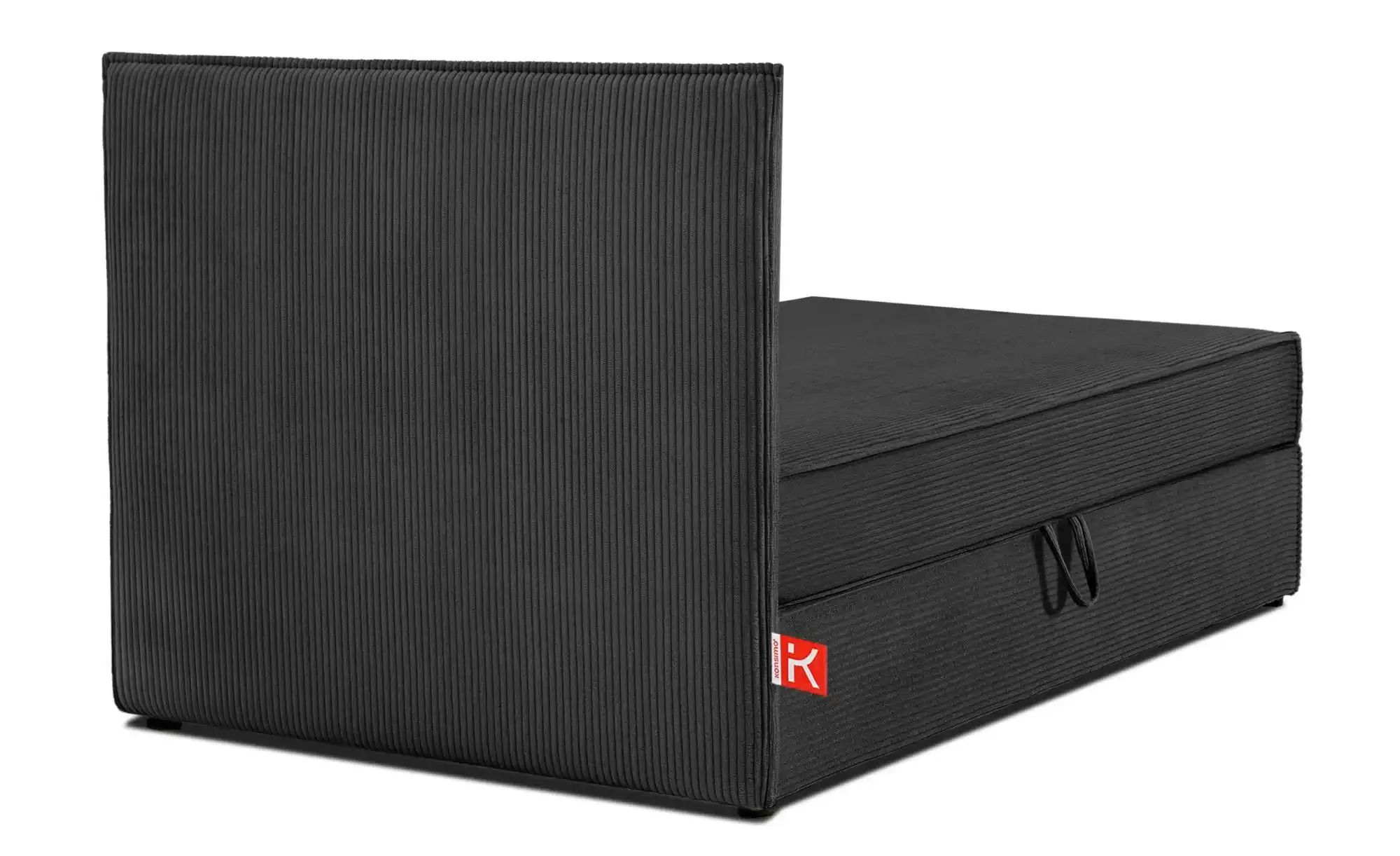 KONSIMO Boxbett mit Stauraum  H2 Roti ¦ grau ¦ Maße (cm): B: 85 H: 89 Bette günstig online kaufen