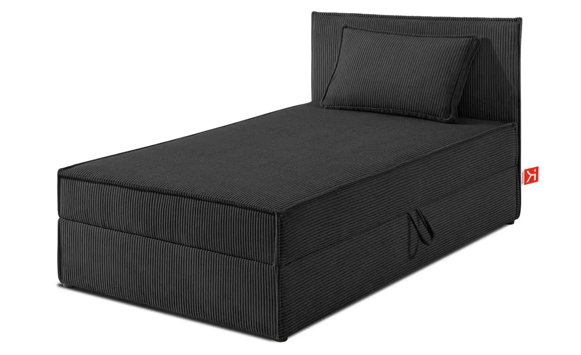 KONSIMO Boxbett mit Stauraum  H2 Roti ¦ grau ¦ Maße (cm): B: 85 H: 89 Bette günstig online kaufen