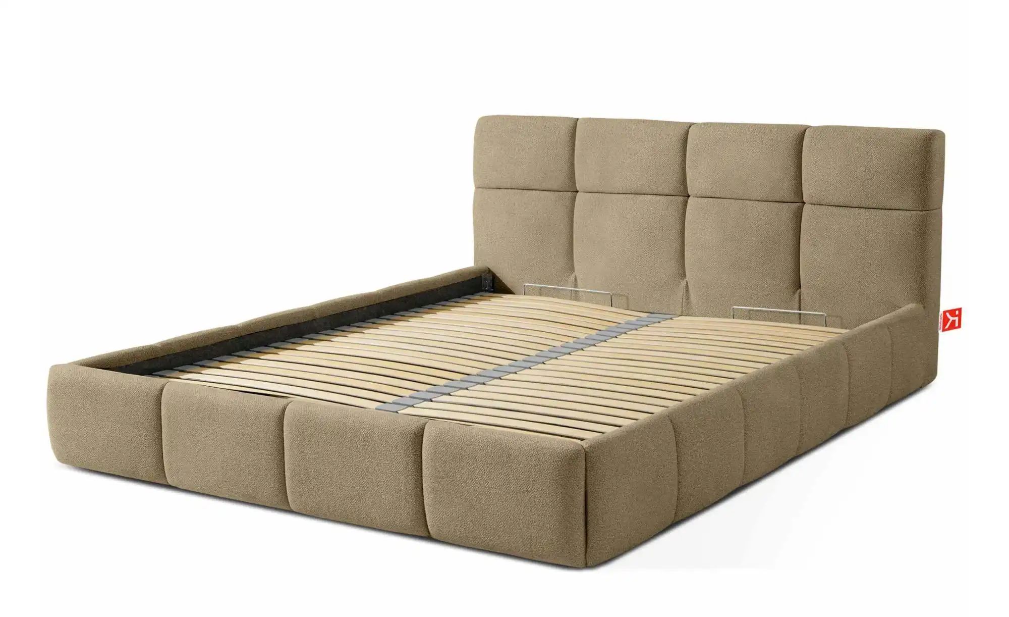 KONSIMO Polsterbett  Altos ¦ beige ¦ Maße (cm): B: 156 H: 96 Betten > Polst günstig online kaufen