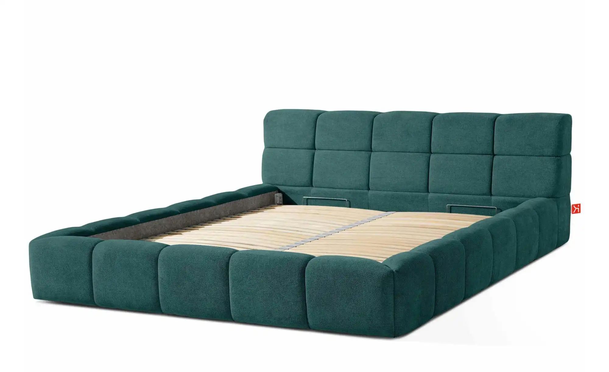 KONSIMO Polsterbett  Aeri ¦ blau ¦ Maße (cm): B: 230 H: 88 Betten > Polster günstig online kaufen