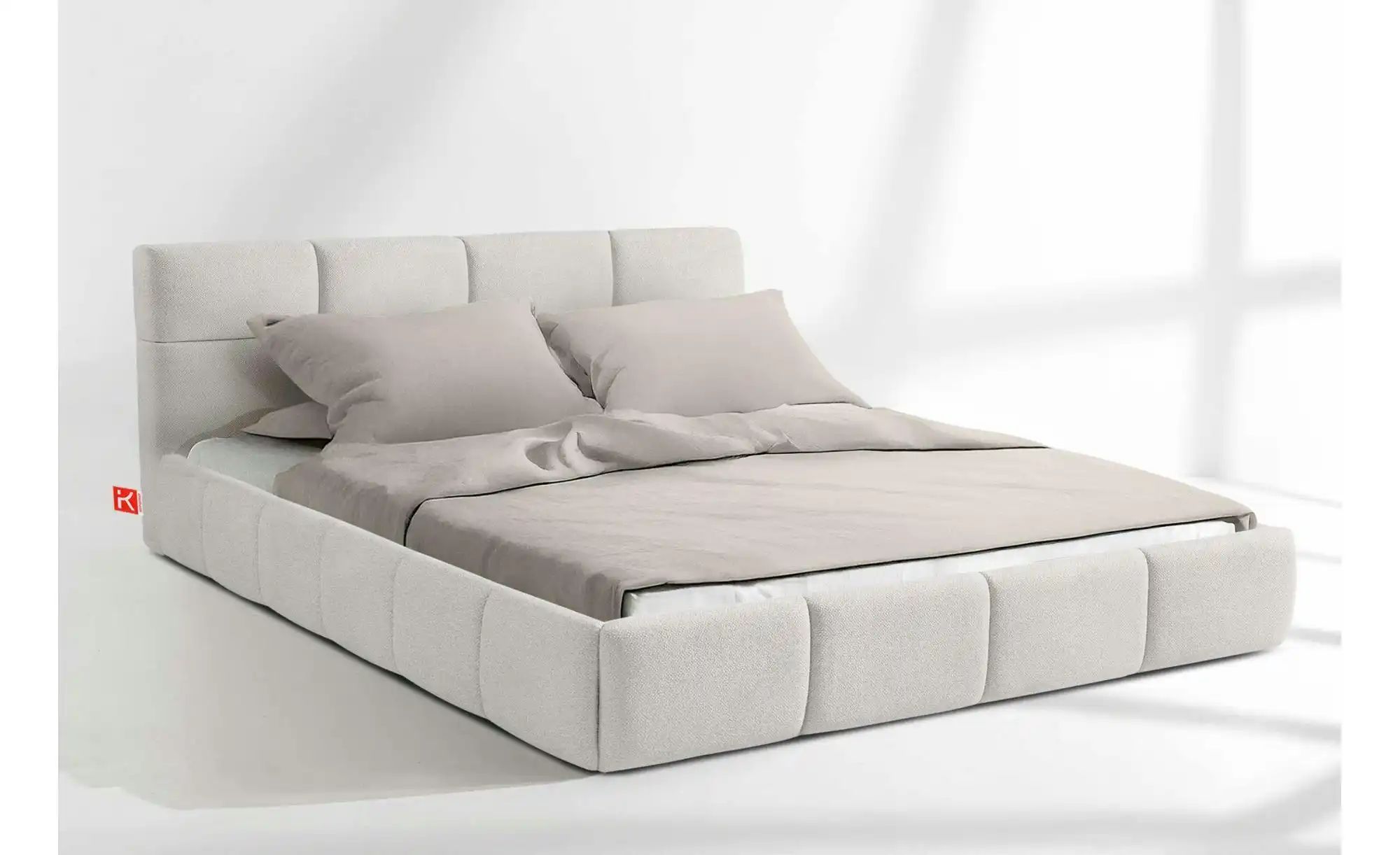 KONSIMO Polsterbett  Altos ¦ weiß ¦ Maße (cm): B: 176 H: 96 Betten > Polste günstig online kaufen