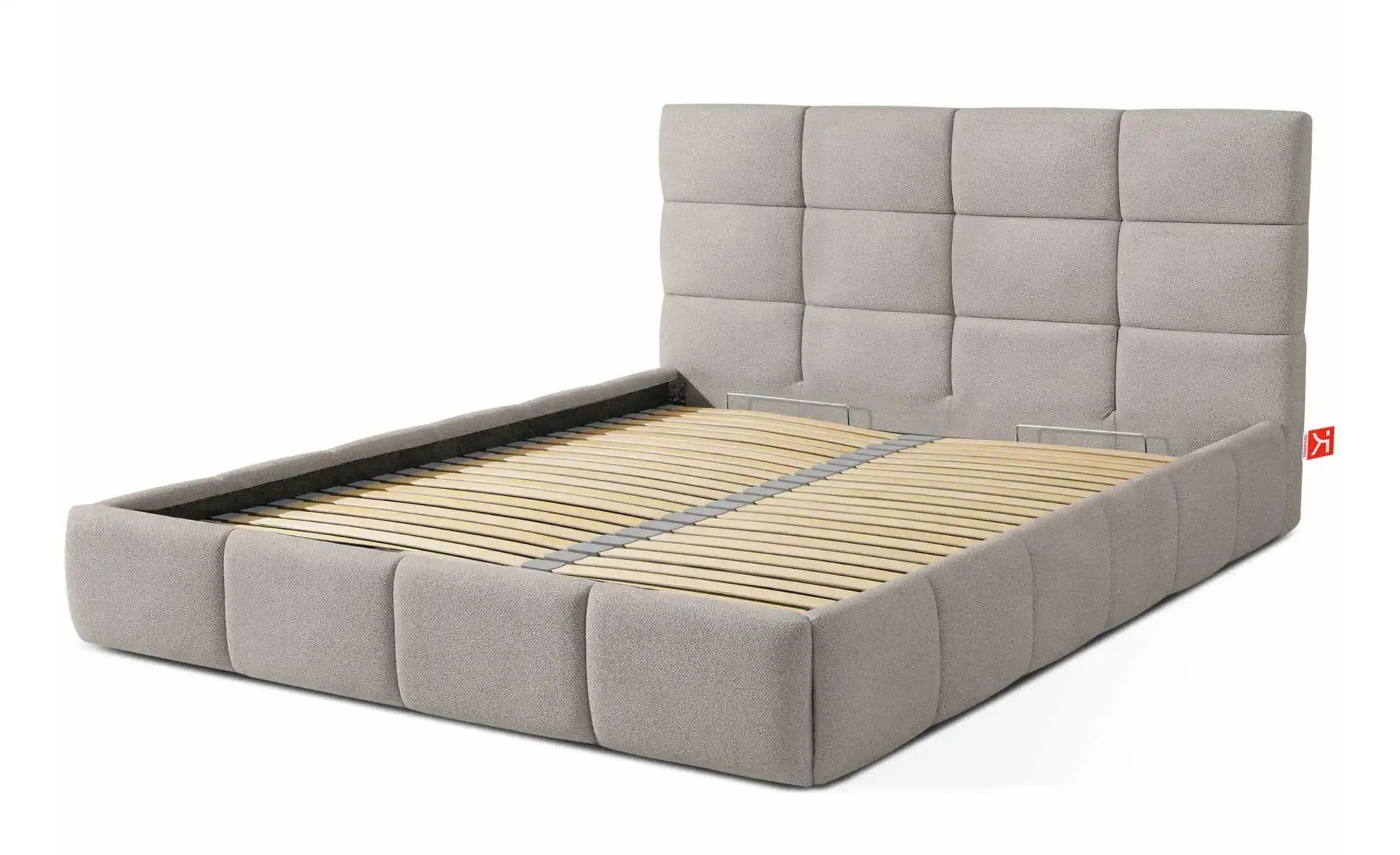 KONSIMO Polsterbett  Altos ¦ grau ¦ Maße (cm): B: 156 H: 115 Betten > Polst günstig online kaufen