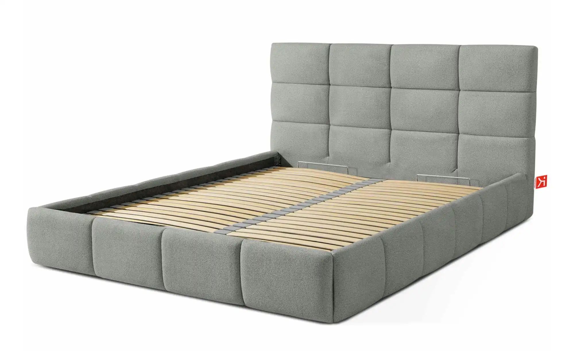 KONSIMO Polsterbett  Altos ¦ grau ¦ Maße (cm): B: 156 H: 115 Betten > Polst günstig online kaufen