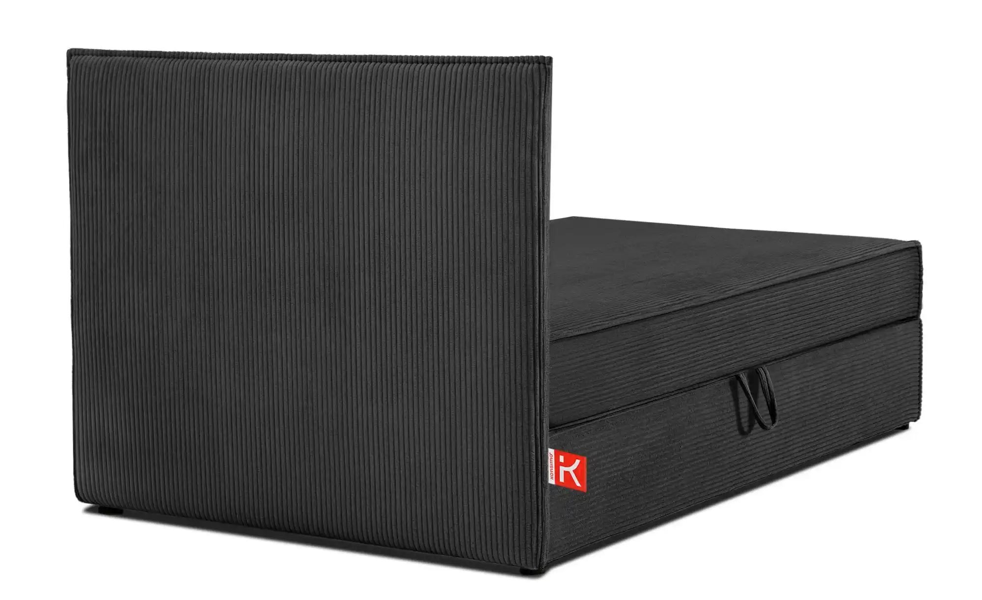 KONSIMO Boxbett mit Stauraum  H2 Roti ¦ grau ¦ Maße (cm): B: 95 H: 89 Bette günstig online kaufen