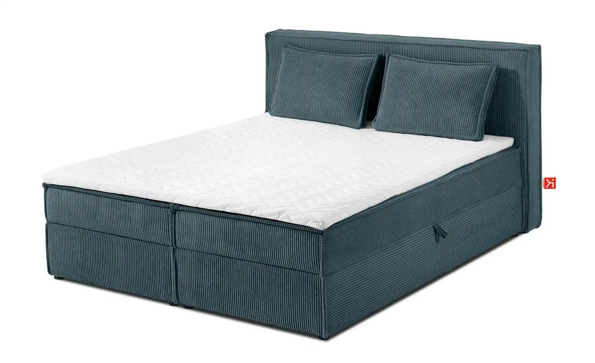 KONSIMO Boxbett  Roti ¦ blau ¦ Maße (cm): B: 145 H: 95 Betten > Polsterbett günstig online kaufen