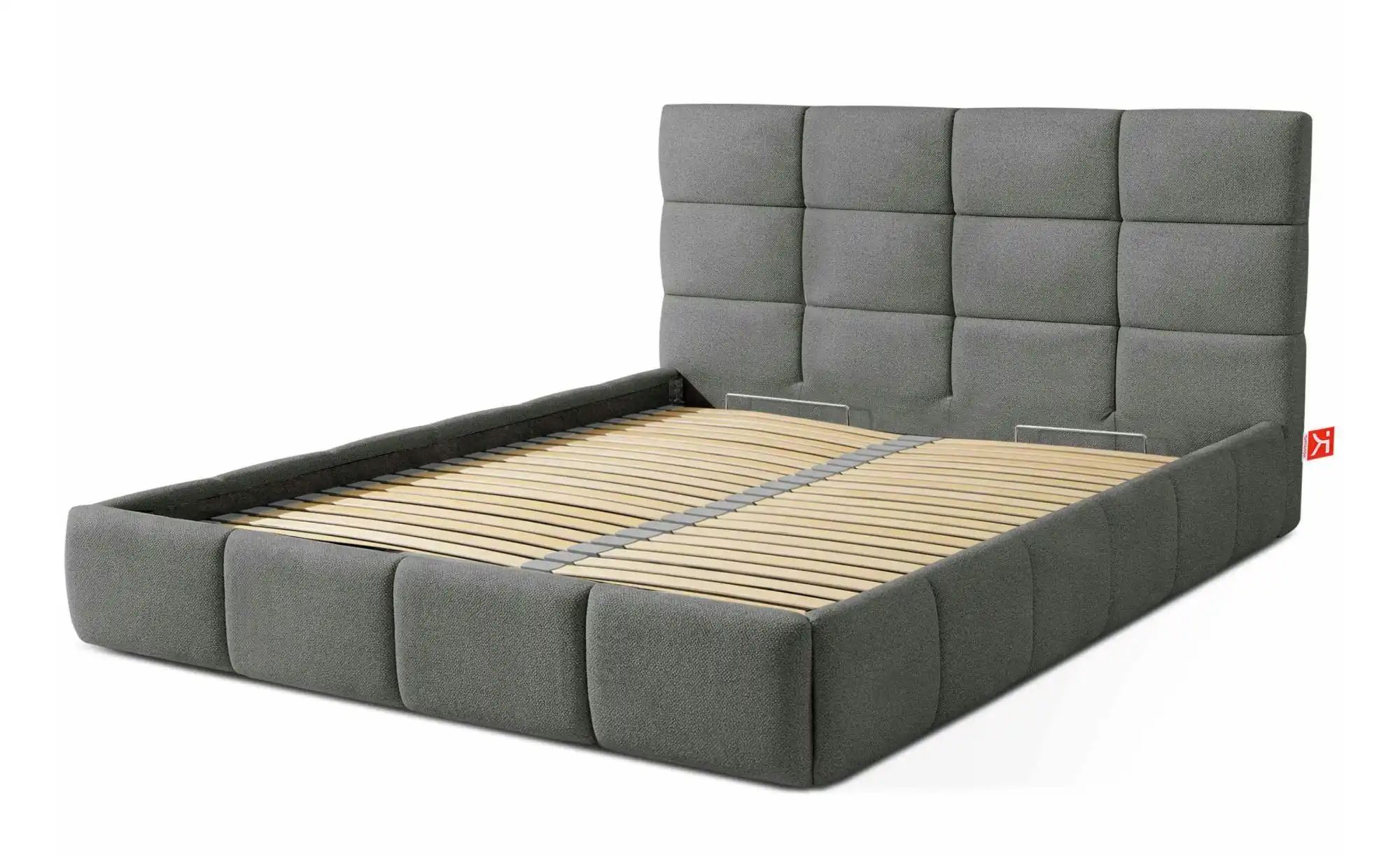 KONSIMO Polsterbett  Altos ¦ grau ¦ Maße (cm): B: 156 H: 115 Betten > Polst günstig online kaufen