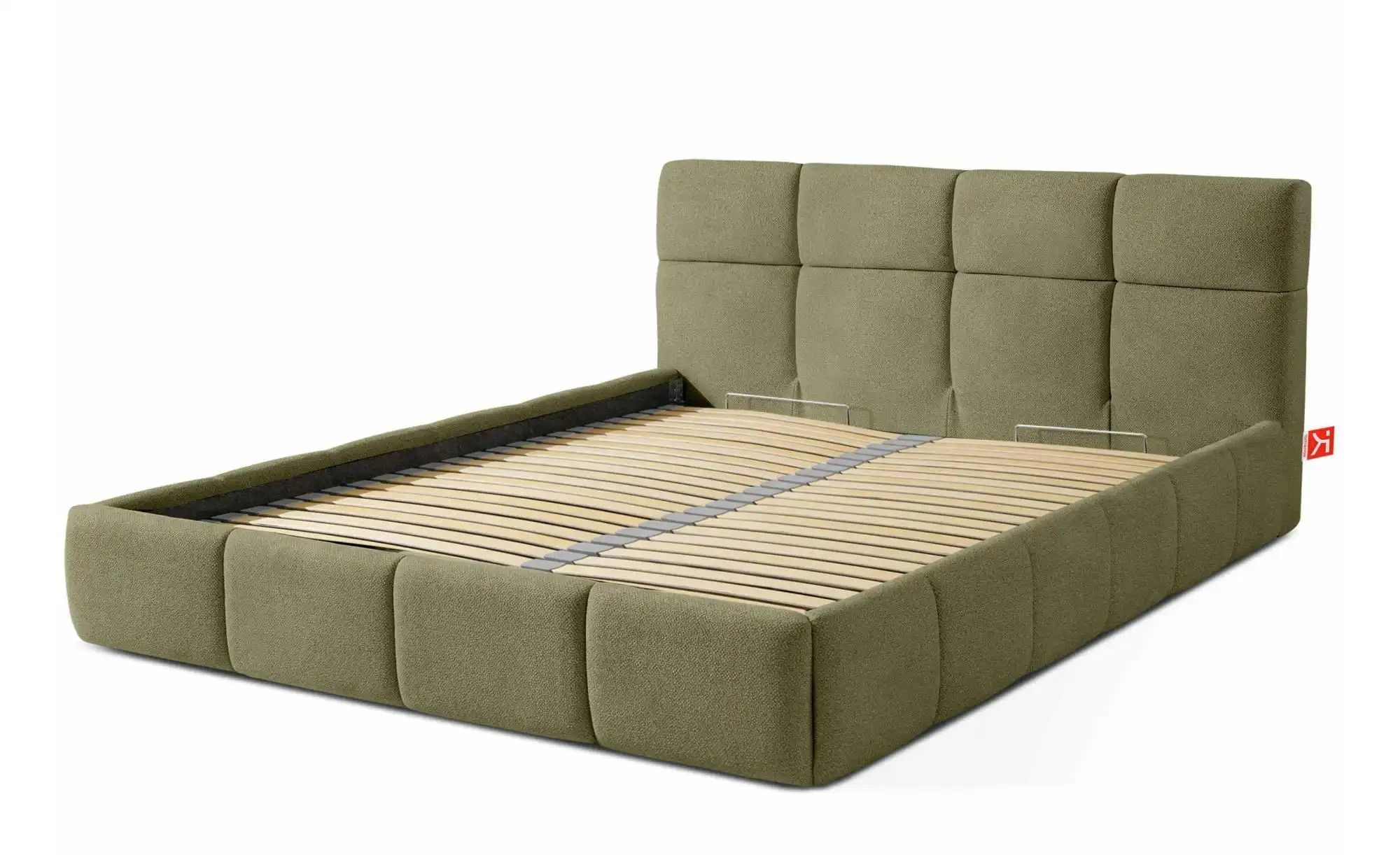 KONSIMO Polsterbett  Altos ¦ grün ¦ Maße (cm): B: 156 H: 96 Betten > Polste günstig online kaufen