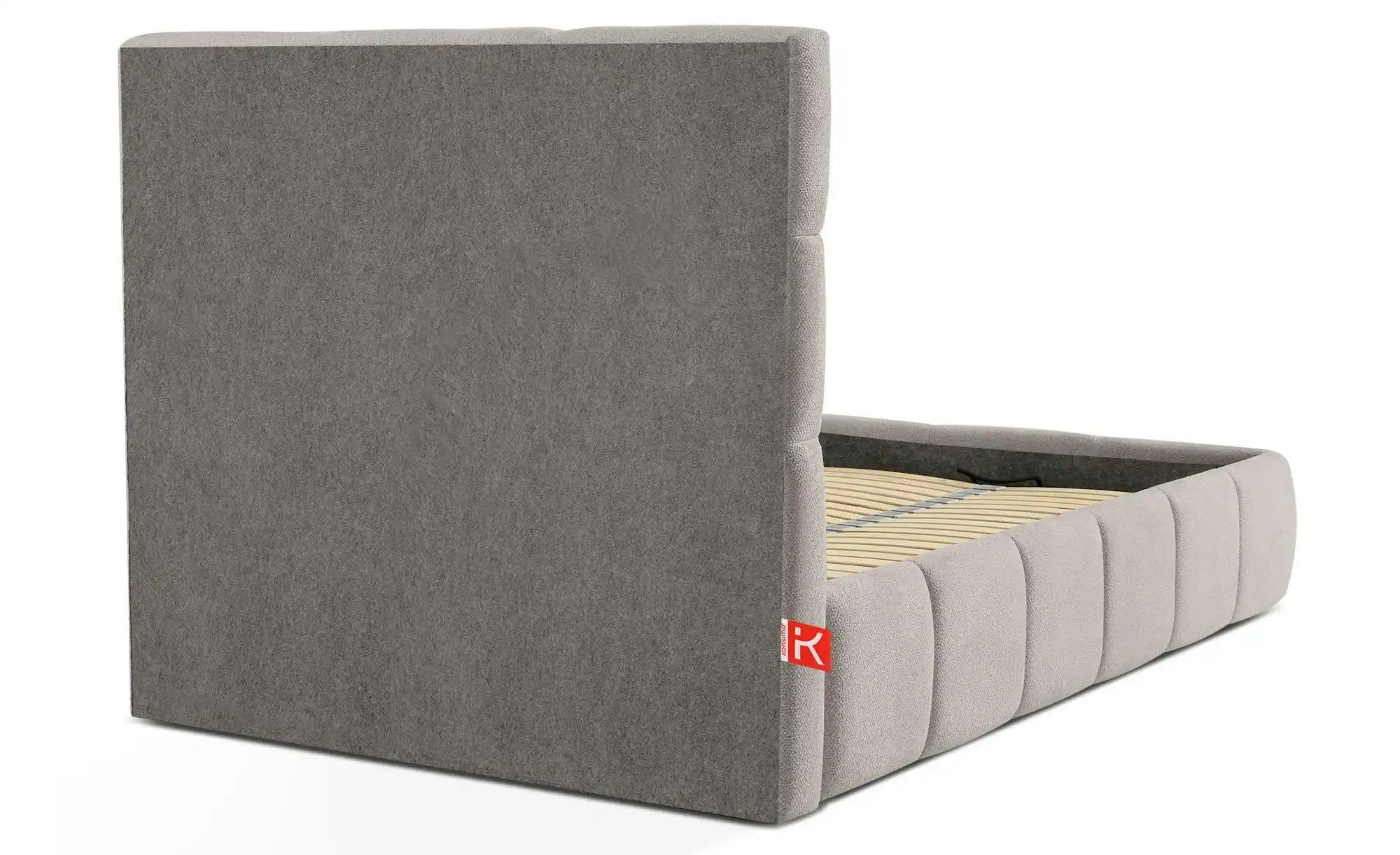 KONSIMO Polsterbett  Altos ¦ grau ¦ Maße (cm): B: 136 H: 115 Betten > Polst günstig online kaufen
