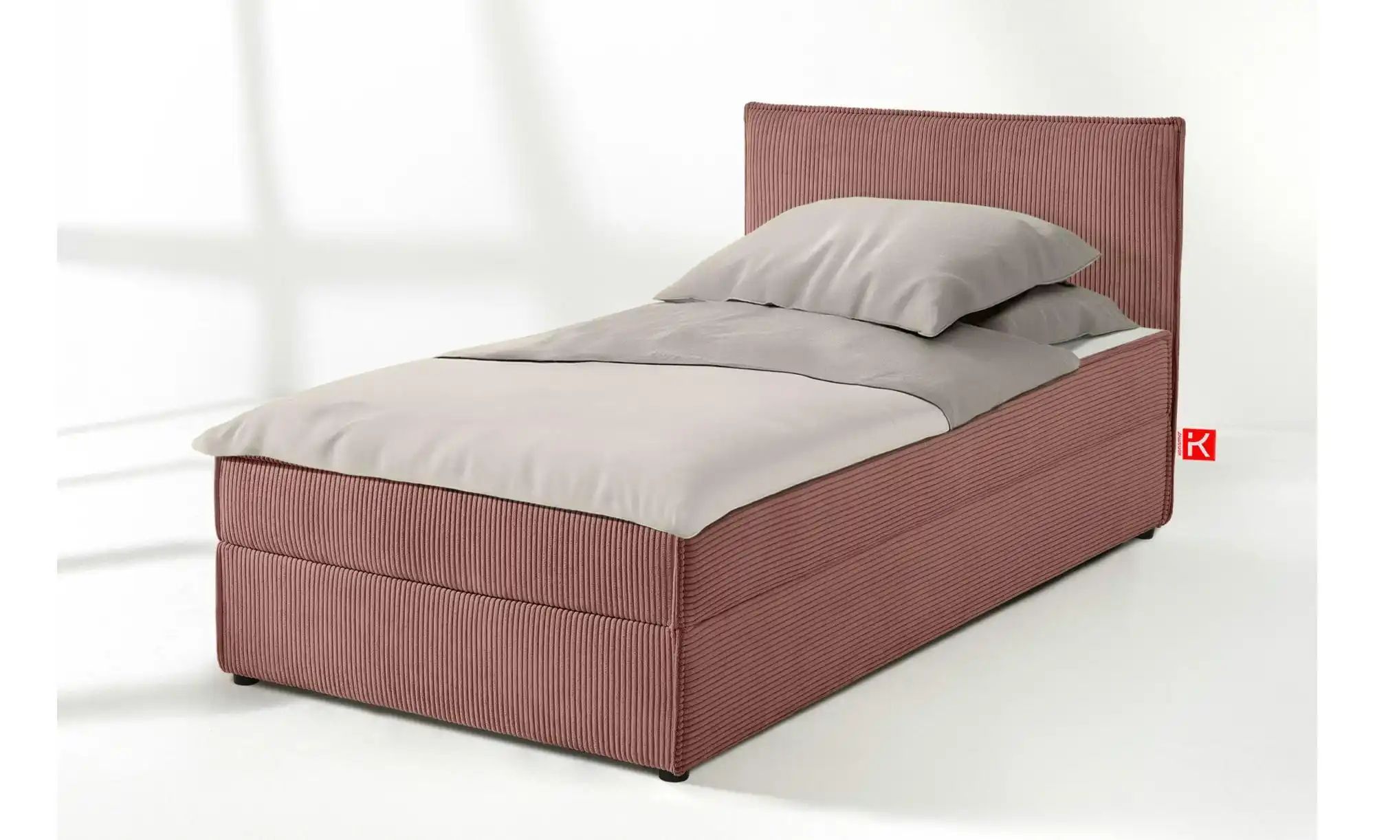 KONSIMO Boxbett mit Stauraum  H2 Roti ¦ rosa/pink ¦ Maße (cm): B: 105 H: 89 günstig online kaufen