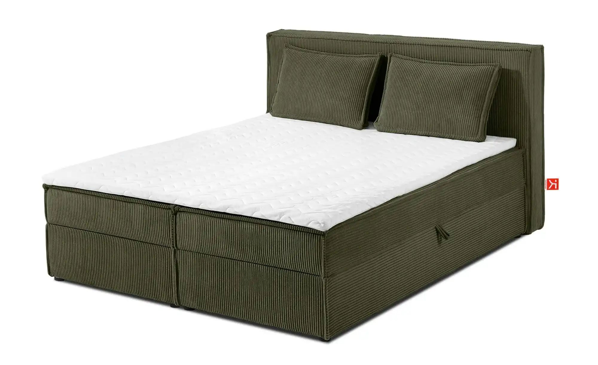 KONSIMO Boxbett   ¦ grün ¦ Maße (cm): B: 145 H: 95 Betten > Polsterbetten - günstig online kaufen