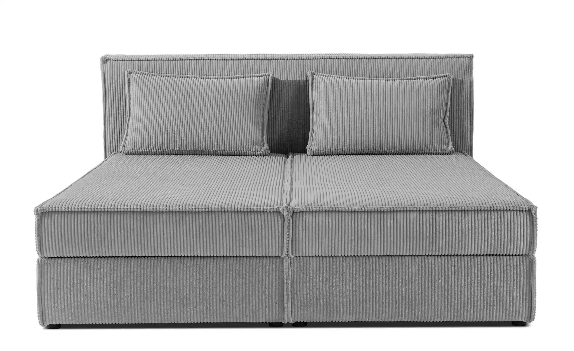KONSIMO Boxbett   ¦ grau ¦ Maße (cm): B: 185 H: 95 Betten > Polsterbetten - günstig online kaufen