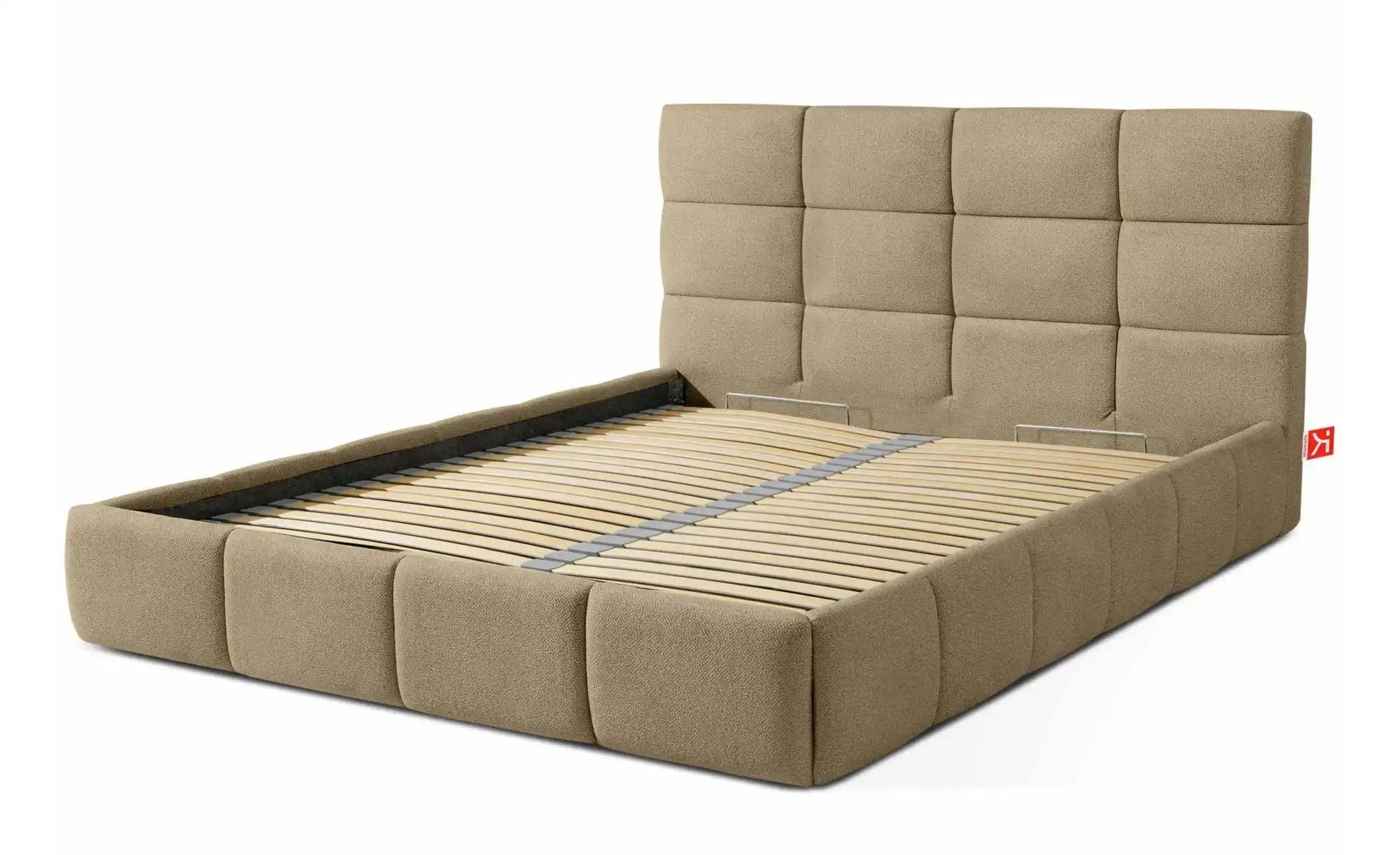 KONSIMO Polsterbett  Altos ¦ beige ¦ Maße (cm): B: 156 H: 115 Betten > Pols günstig online kaufen
