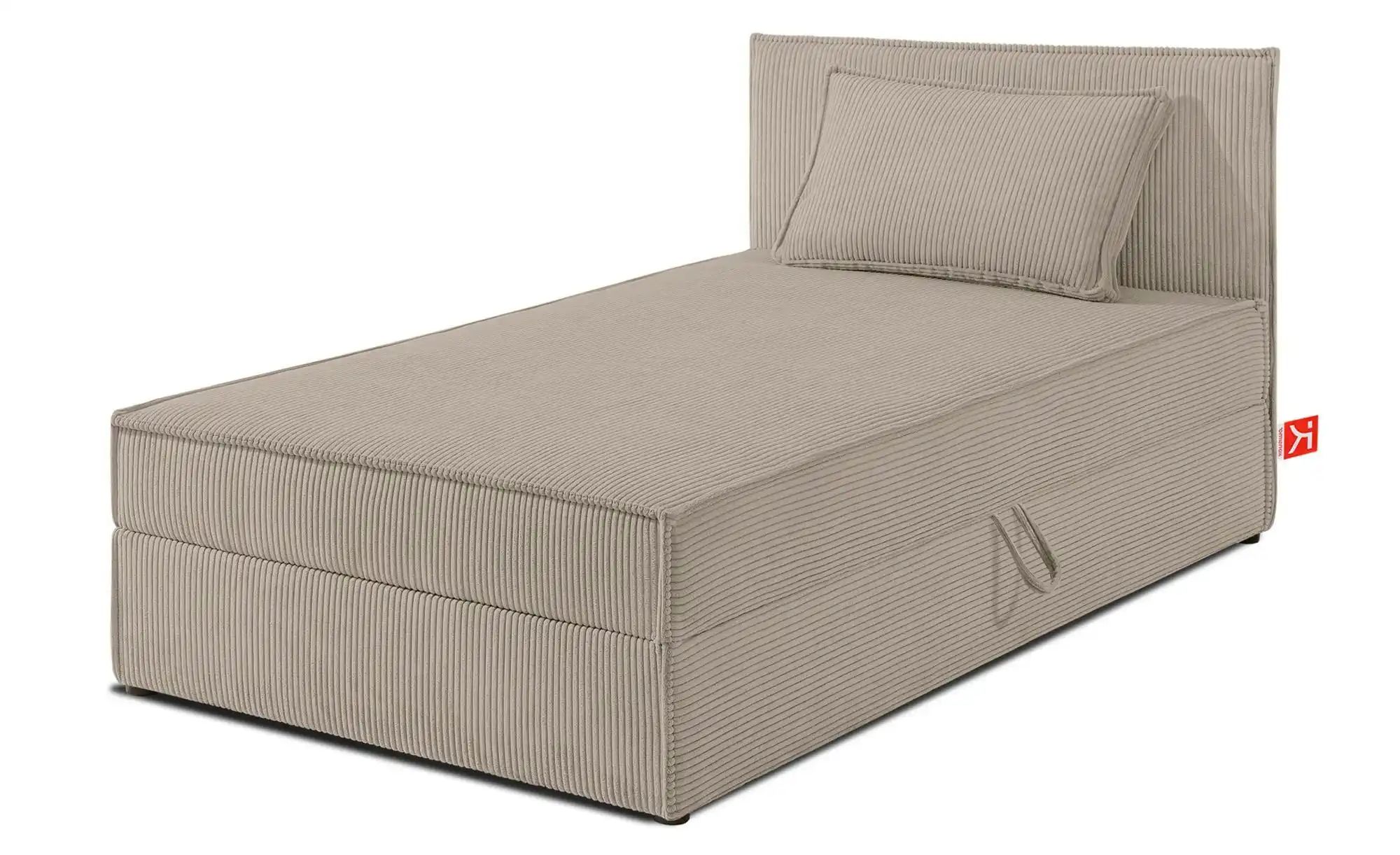 KONSIMO Boxbett mit Stauraum  H2 Roti ¦ beige ¦ Maße (cm): B: 105 H: 89 Bet günstig online kaufen