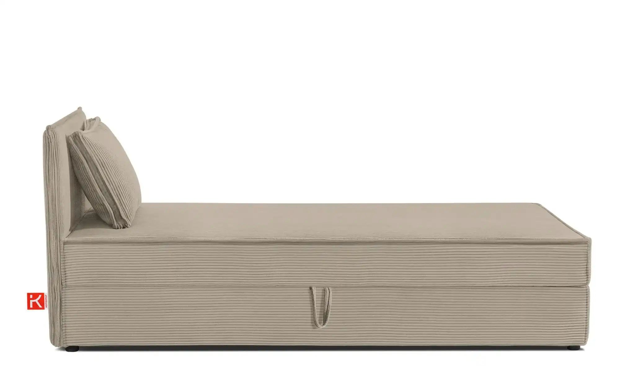 KONSIMO Boxbett mit Stauraum  H2 Roti ¦ beige ¦ Maße (cm): B: 105 H: 89 Bet günstig online kaufen
