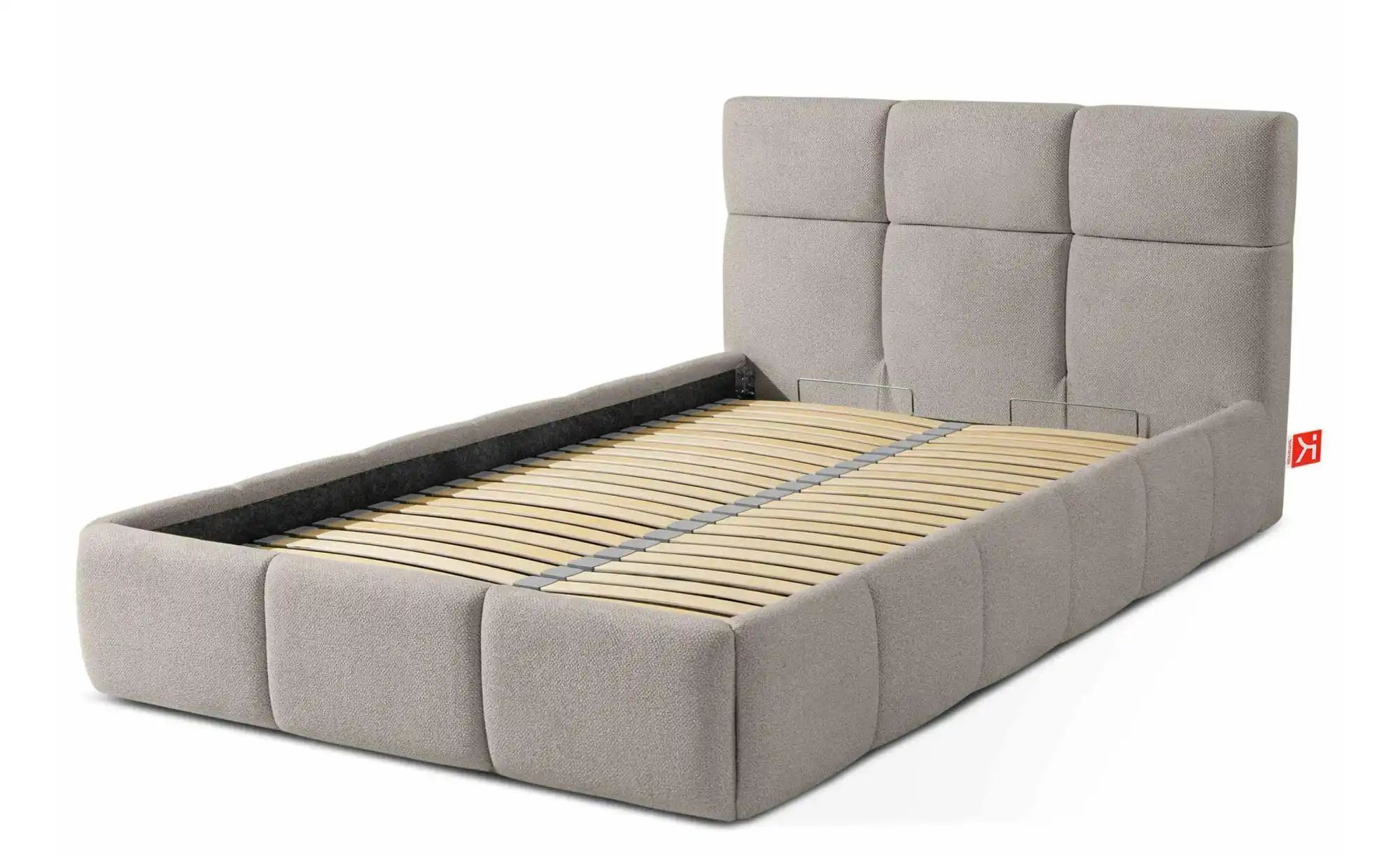 KONSIMO Polsterbett  Altos ¦ grau ¦ Maße (cm): B: 136 H: 96 Betten > Polste günstig online kaufen
