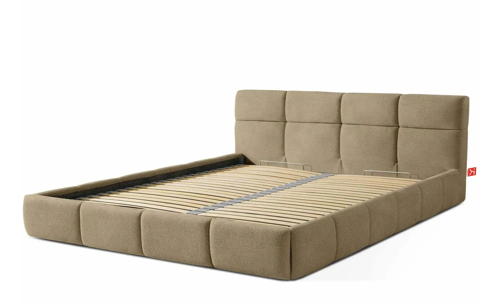 KONSIMO Polsterbett  Altos ¦ beige ¦ Maße (cm): B: 196 H: 96 Betten > Polst günstig online kaufen