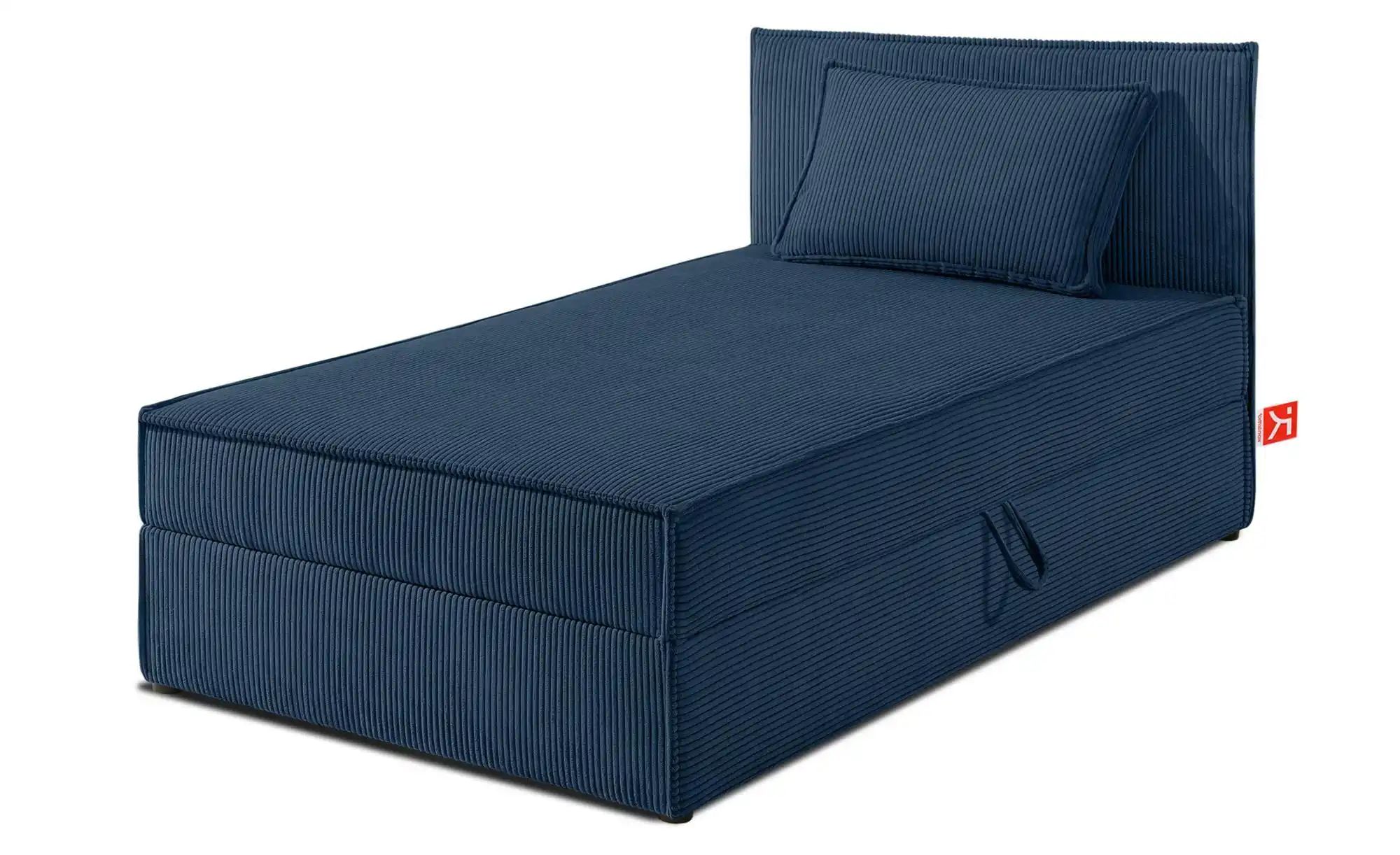 KONSIMO Boxbett mit Stauraum  H2 Roti ¦ blau ¦ Maße (cm): B: 85 H: 89 Bette günstig online kaufen