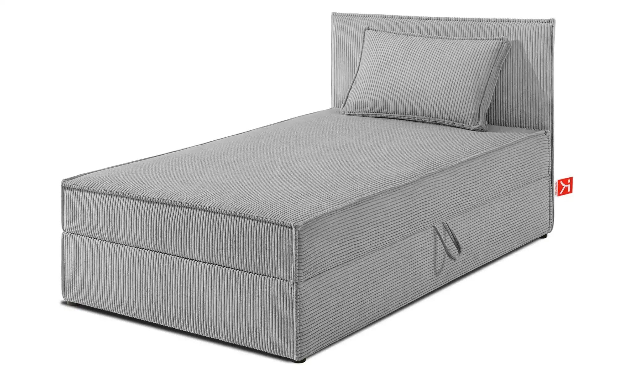 KONSIMO Boxbett mit Stauraum  H2 Roti ¦ grau ¦ Maße (cm): B: 85 H: 89 Bette günstig online kaufen