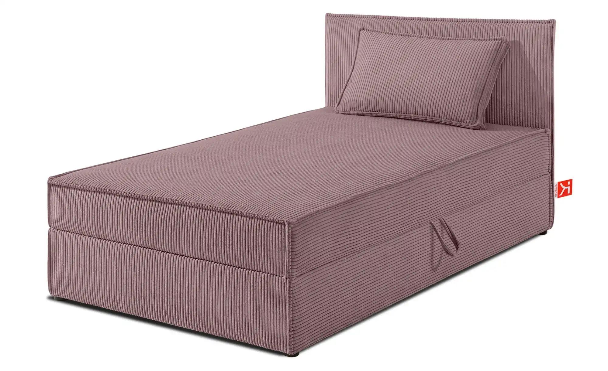 KONSIMO Boxbett mit Stauraum  H2 Roti ¦ lila/violett ¦ Maße (cm): B: 105 H: günstig online kaufen
