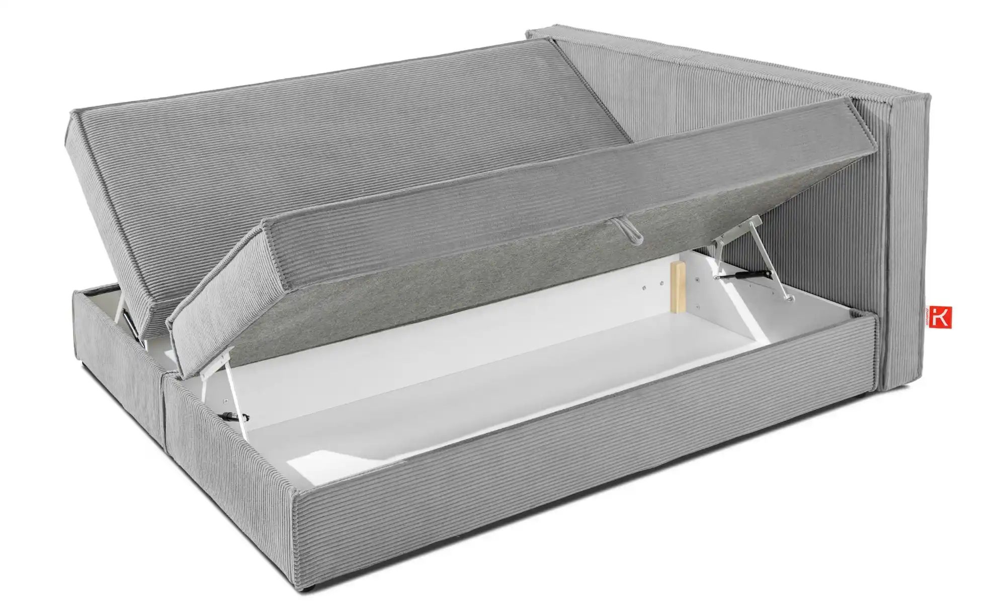KONSIMO Boxbett   ¦ grau ¦ Maße (cm): B: 165 H: 95 Betten > Polsterbetten - günstig online kaufen