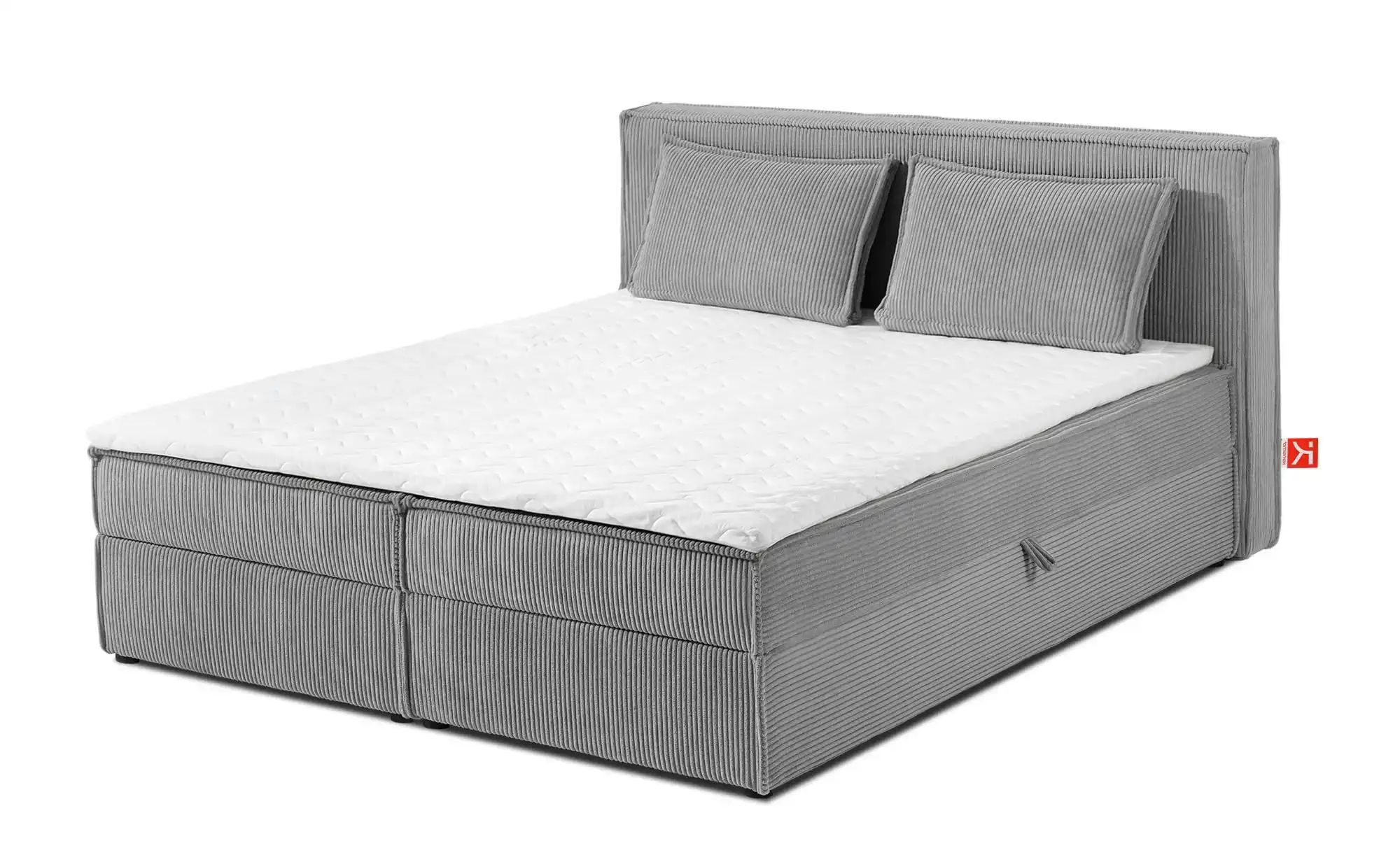 KONSIMO Boxbett   ¦ grau ¦ Maße (cm): B: 165 H: 95 Betten > Polsterbetten - günstig online kaufen