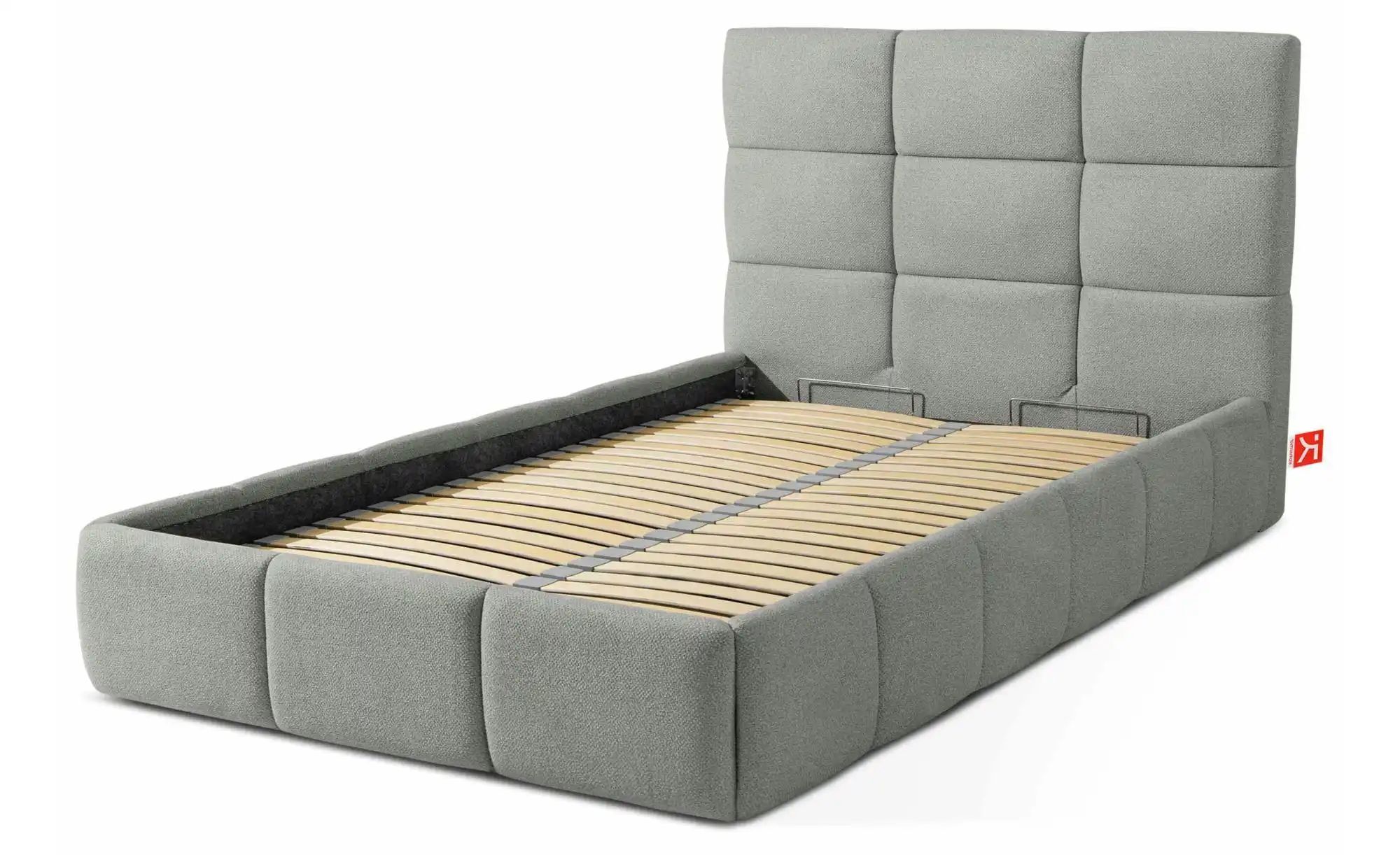 KONSIMO Polsterbett  Altos ¦ grau ¦ Maße (cm): B: 136 H: 115 Betten > Polst günstig online kaufen