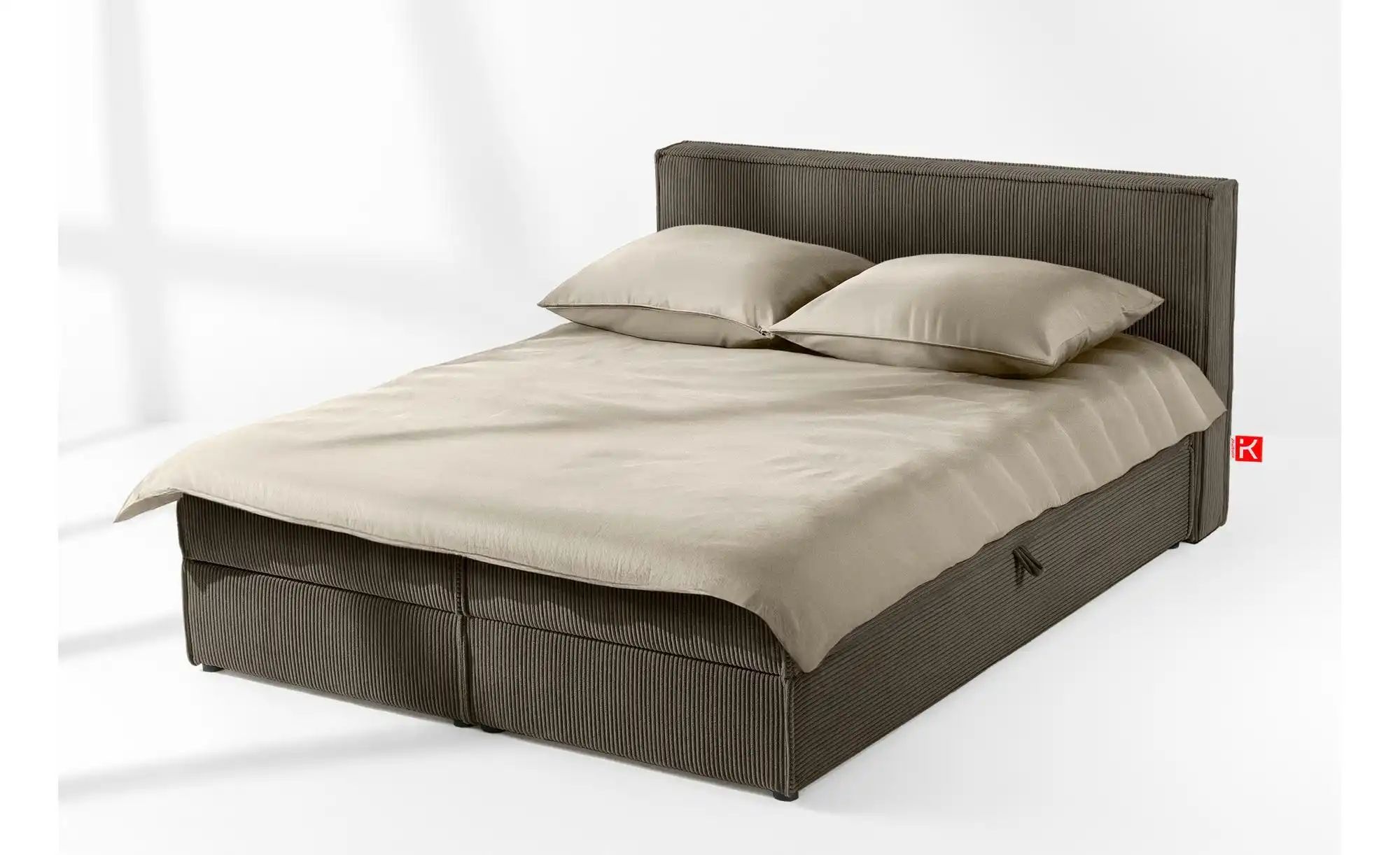 KONSIMO Boxbett  Roti ¦ braun ¦ Maße (cm): B: 165 H: 95 Betten > Polsterbet günstig online kaufen
