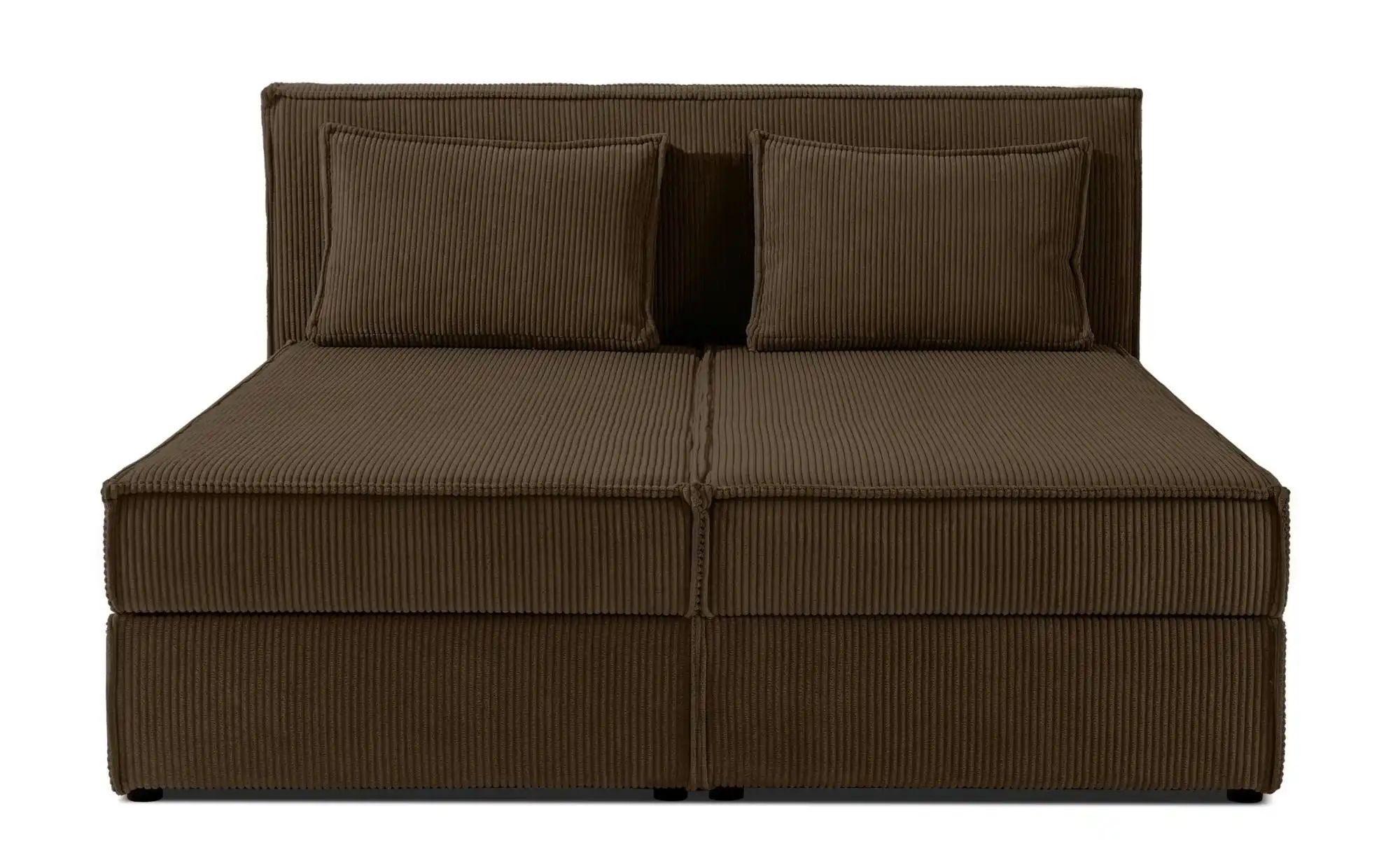 KONSIMO Boxbett   ¦ braun ¦ Maße (cm): B: 165 H: 95 Betten > Polsterbetten günstig online kaufen