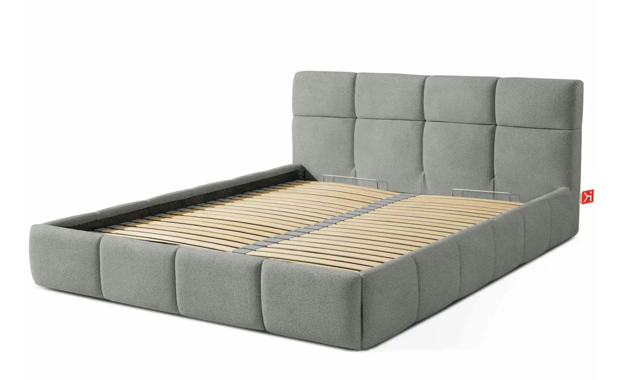 KONSIMO Polsterbett  Altos ¦ grau ¦ Maße (cm): B: 156 H: 96 Betten > Polste günstig online kaufen