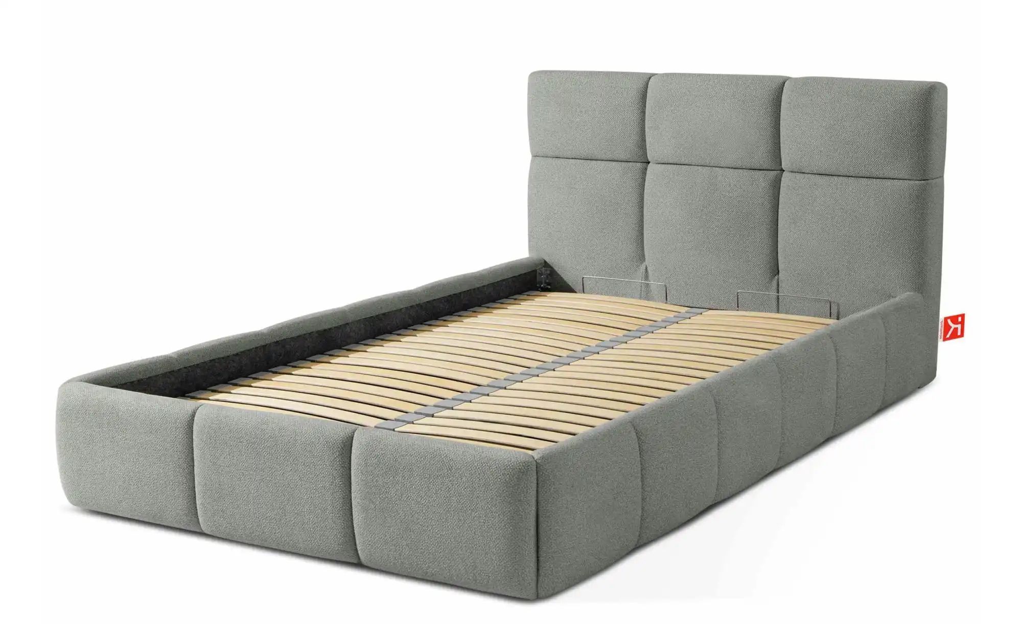KONSIMO Polsterbett  Altos ¦ grau ¦ Maße (cm): B: 136 H: 96 Betten > Polste günstig online kaufen